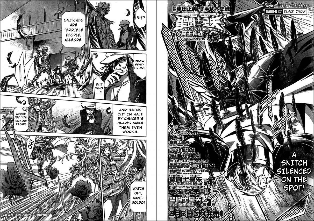 Saint Seiya - The Lost Canvas Gaiden - Vol.4 Chapter 5: The Black Crow