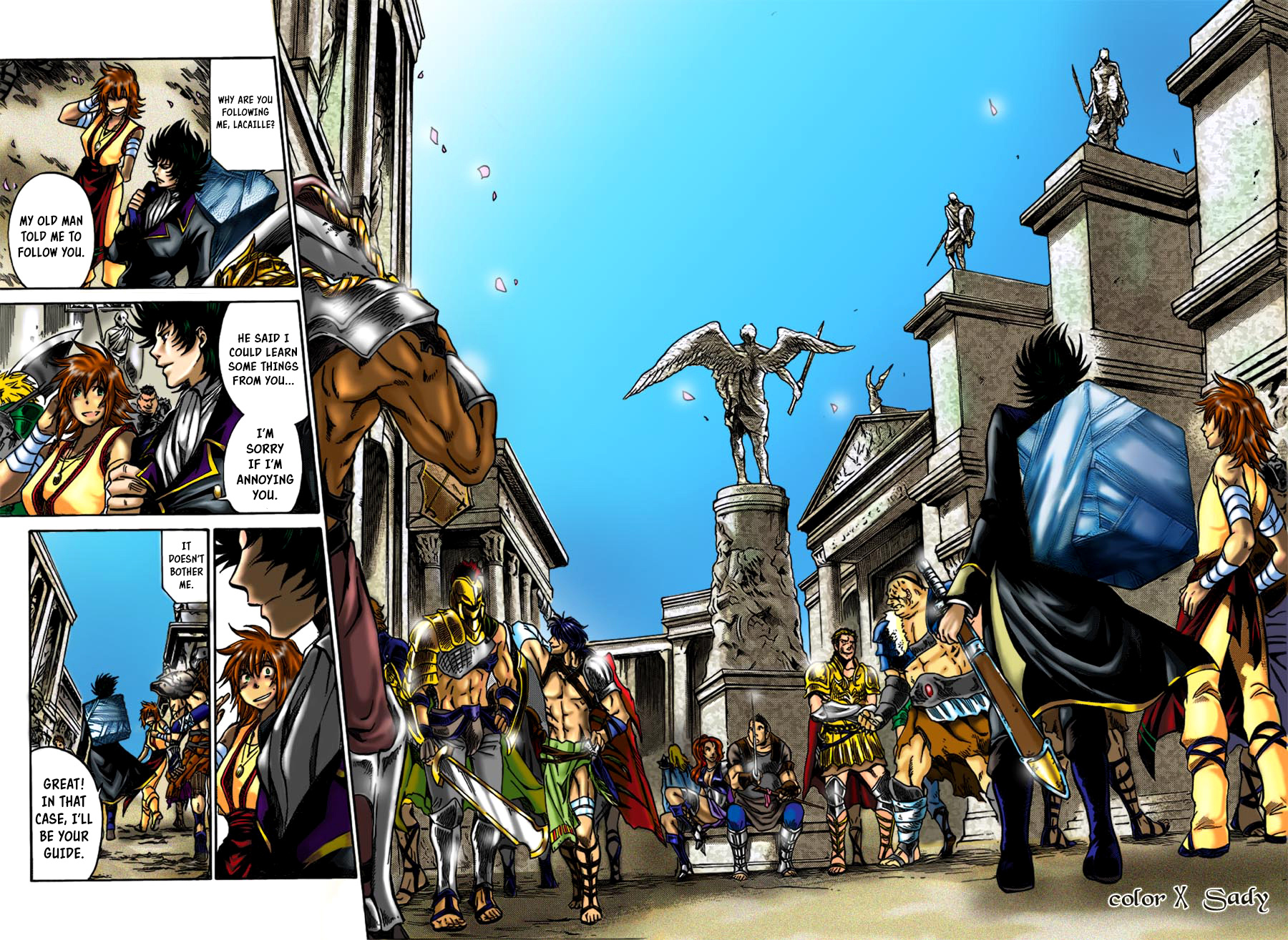 Saint Seiya - The Lost Canvas Gaiden - Vol.5 Chapter 2: Amagire