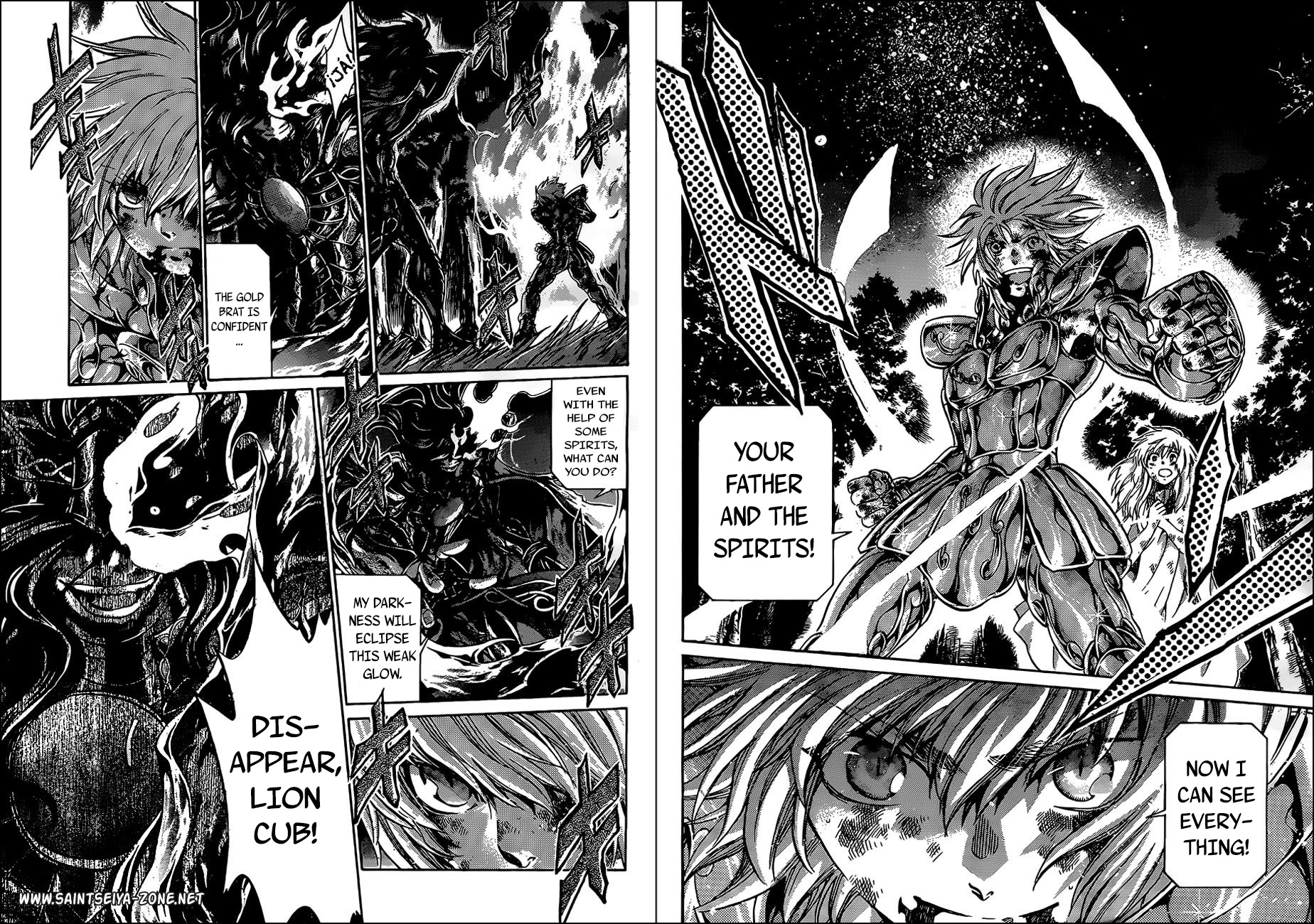 Saint Seiya - The Lost Canvas Gaiden - Vol.7 Chapter 4: The One Who Commands Light