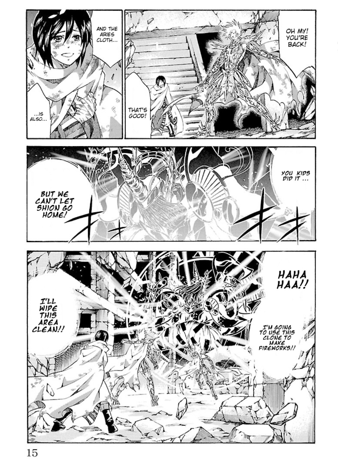 Saint Seiya - The Lost Canvas Gaiden - Vol.14 Chapter 79: Return