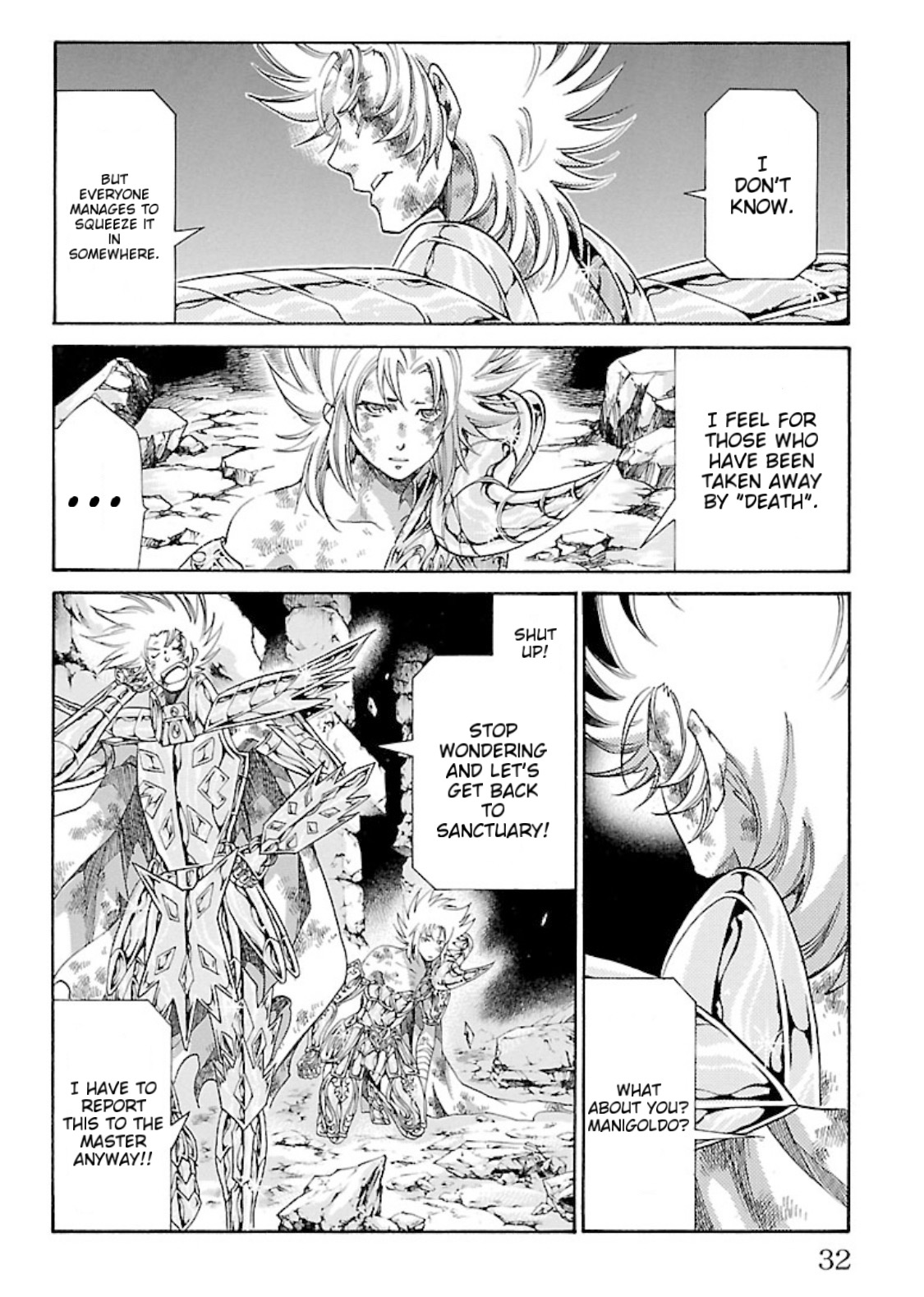 Saint Seiya - The Lost Canvas Gaiden - Vol.14 Chapter 79: Return