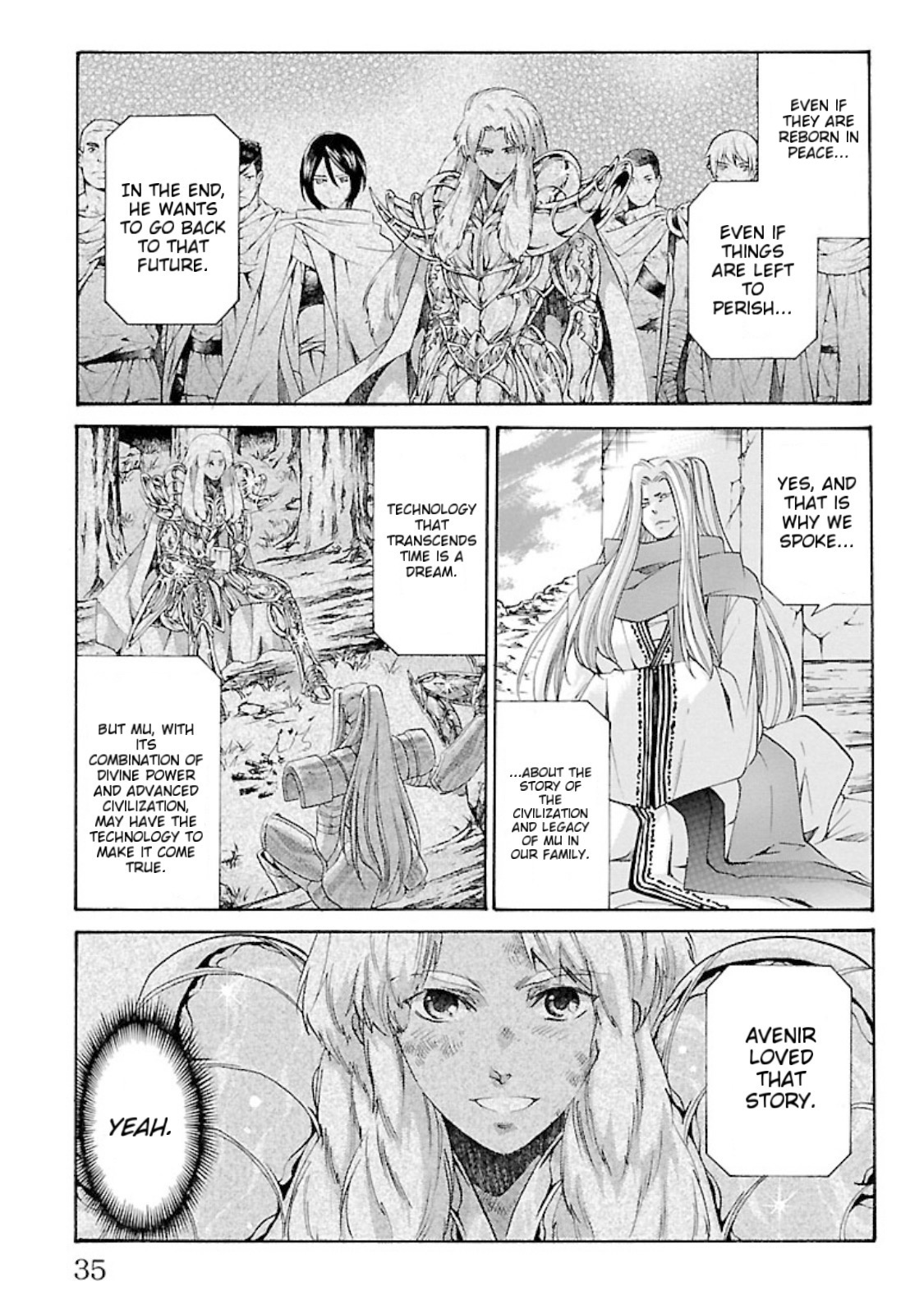 Saint Seiya - The Lost Canvas Gaiden - Vol.14 Chapter 79: Return