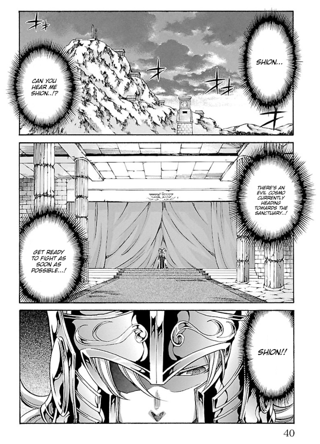 Saint Seiya - The Lost Canvas Gaiden - Vol.14 Chapter 79: Return