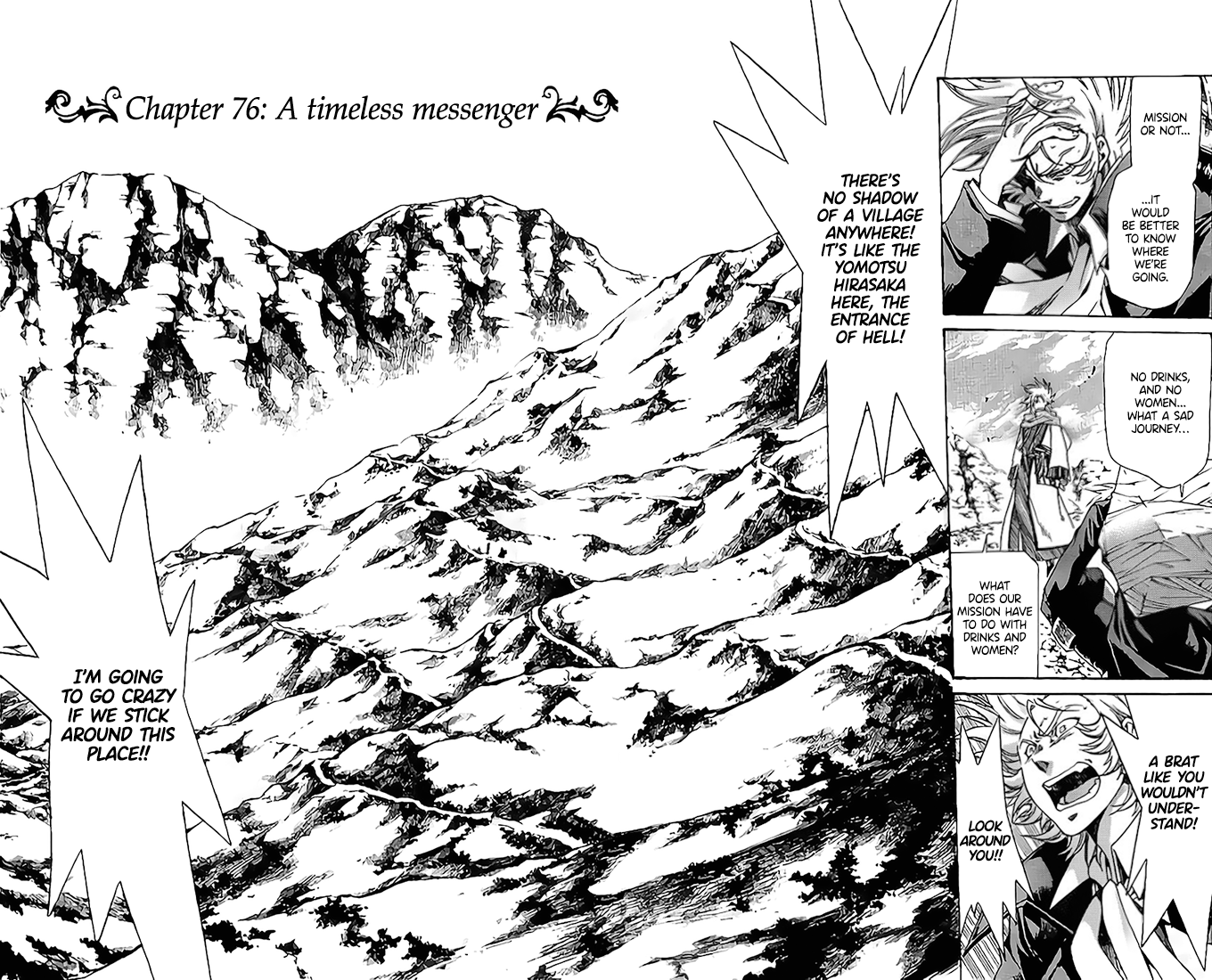 Saint Seiya - The Lost Canvas Gaiden - Vol.13 Chapter 76: A Timeless Messenger