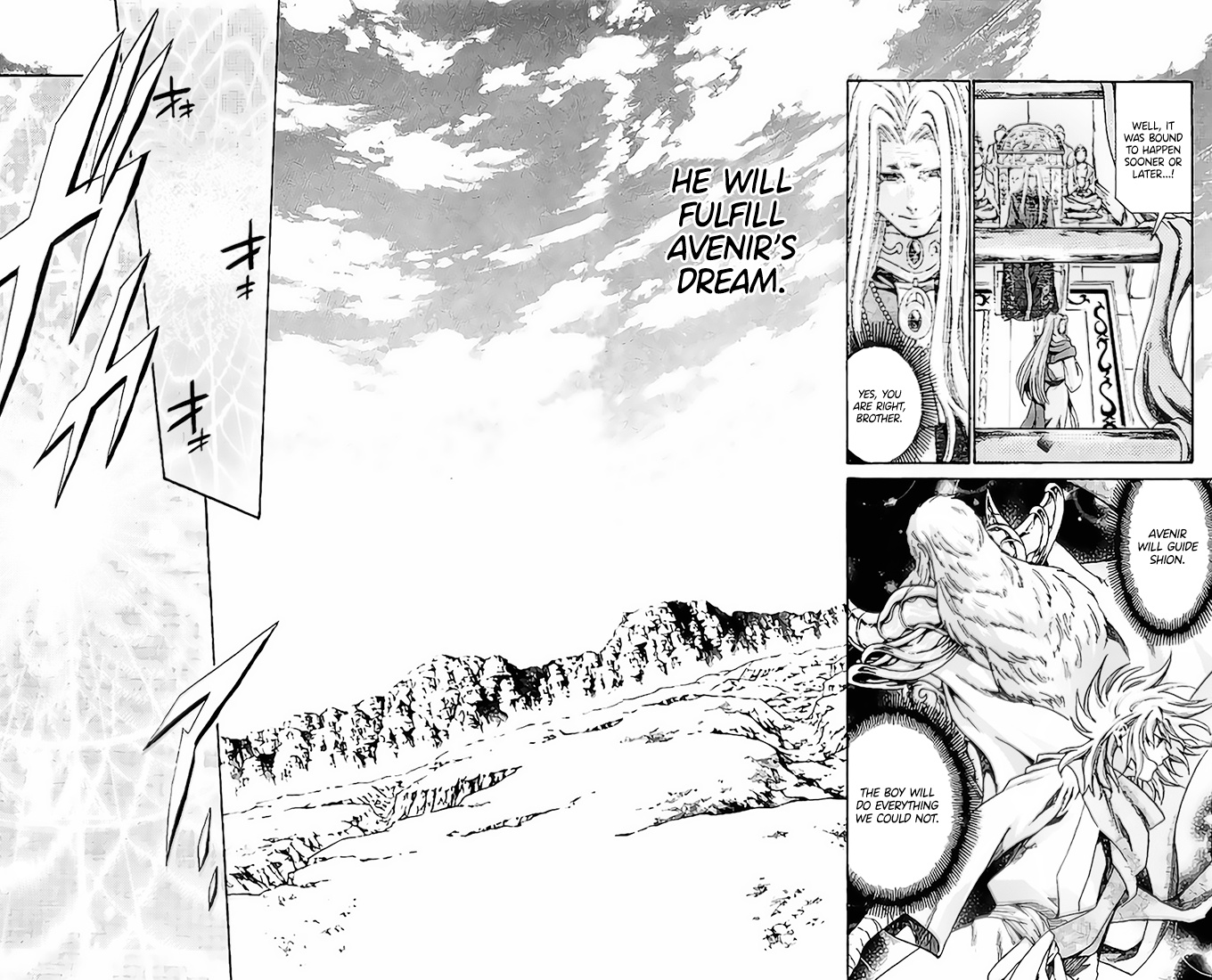 Saint Seiya - The Lost Canvas Gaiden - Vol.13 Chapter 76: A Timeless Messenger