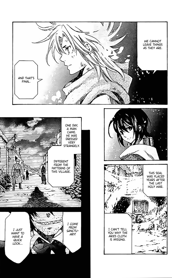 Saint Seiya - The Lost Canvas Gaiden - Vol.13 Chapter 76: A Timeless Messenger