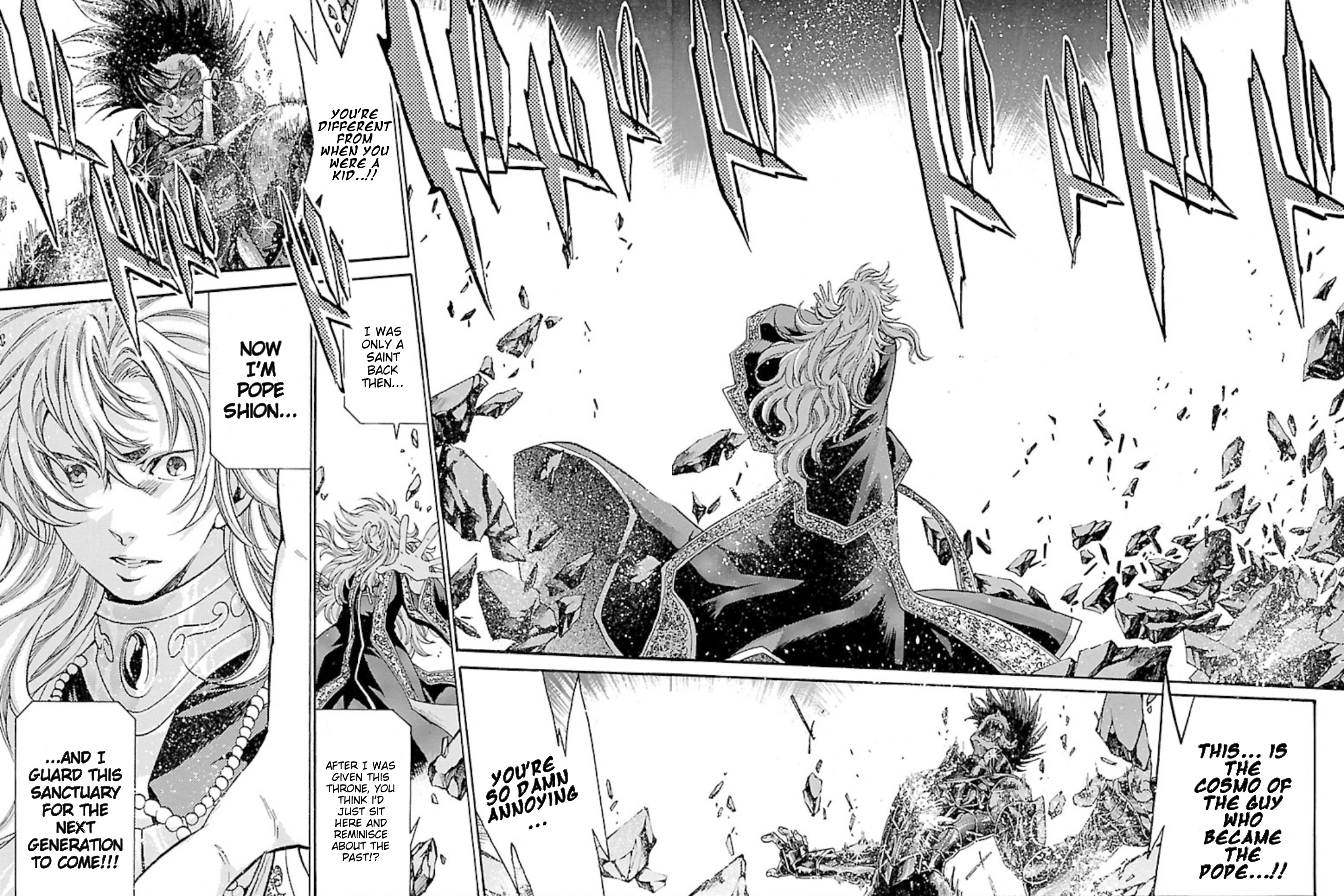 Saint Seiya - The Lost Canvas Gaiden - Vol.14 Chapter 81: Clamp