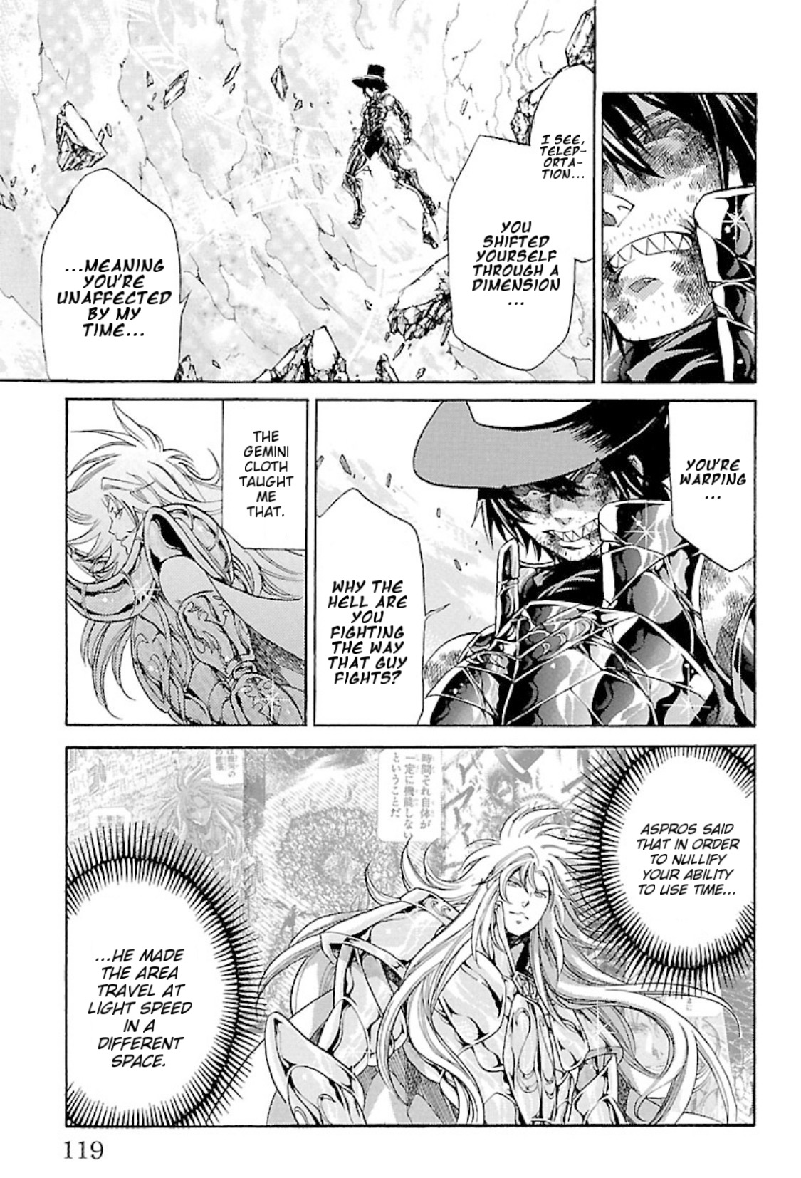 Saint Seiya - The Lost Canvas Gaiden - Vol.14 Chapter 81: Clamp