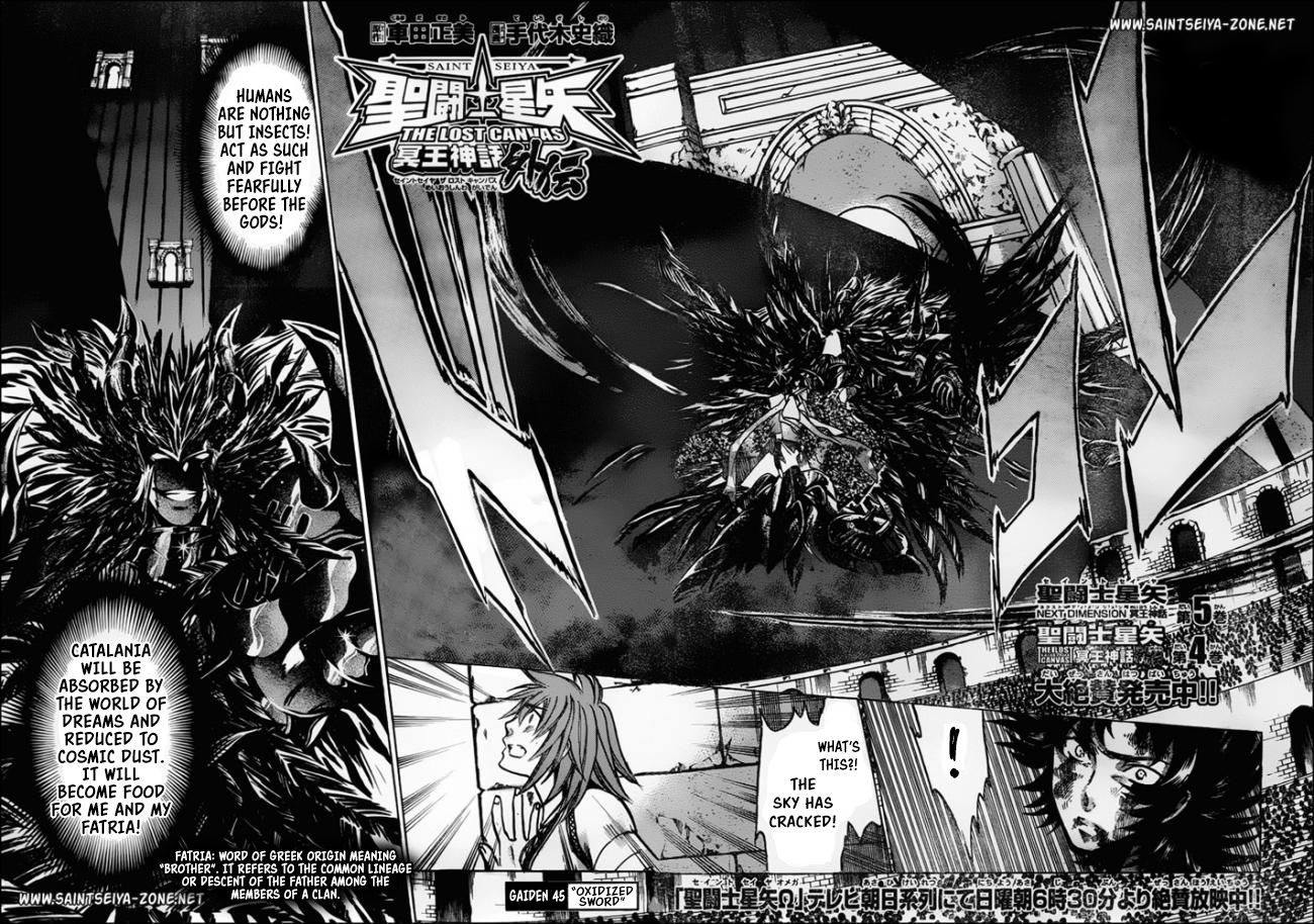 Saint Seiya - The Lost Canvas Gaiden - Vol.5 Chapter 9: Oxidized Sword