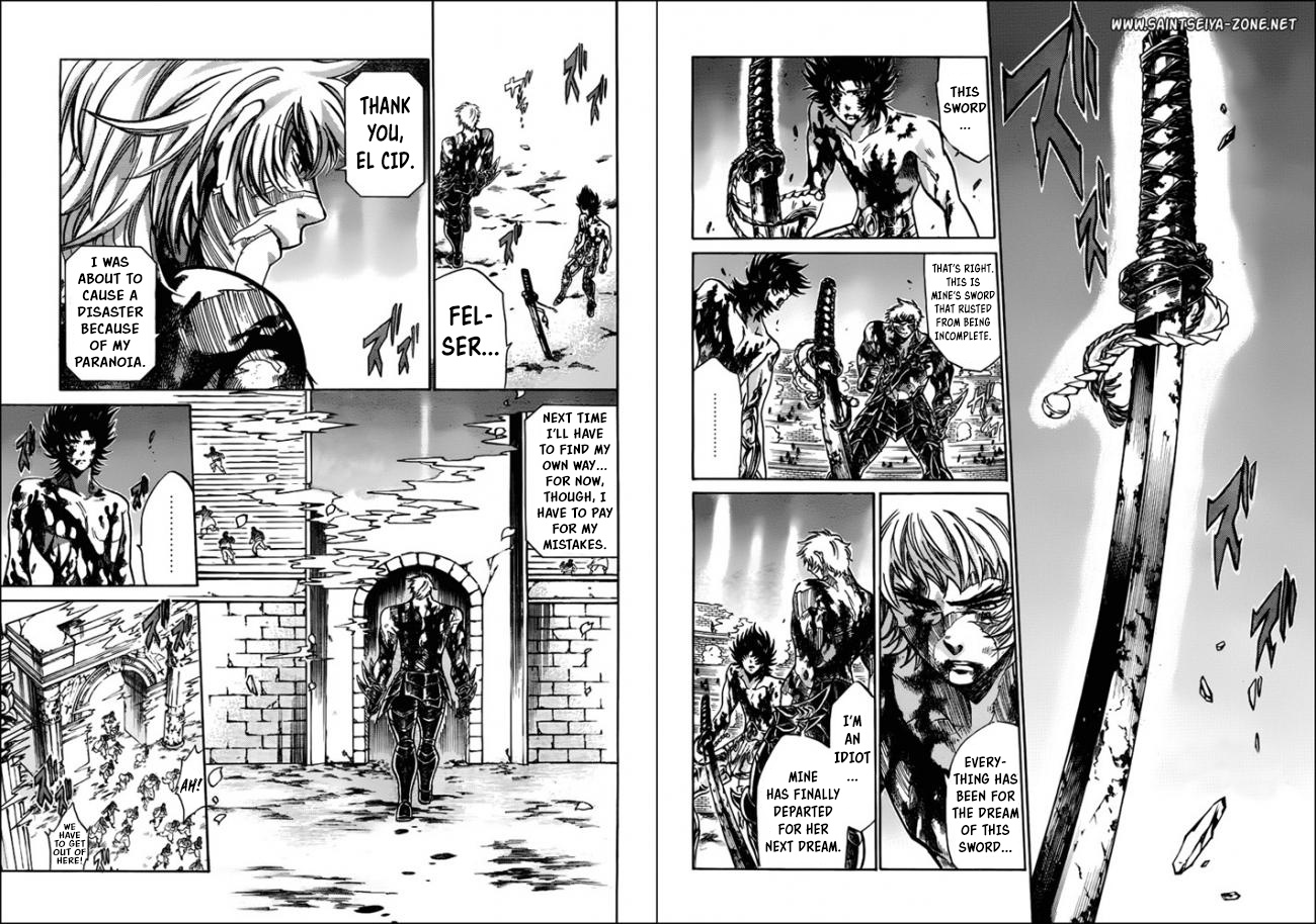 Saint Seiya - The Lost Canvas Gaiden - Vol.5 Chapter 9: Oxidized Sword