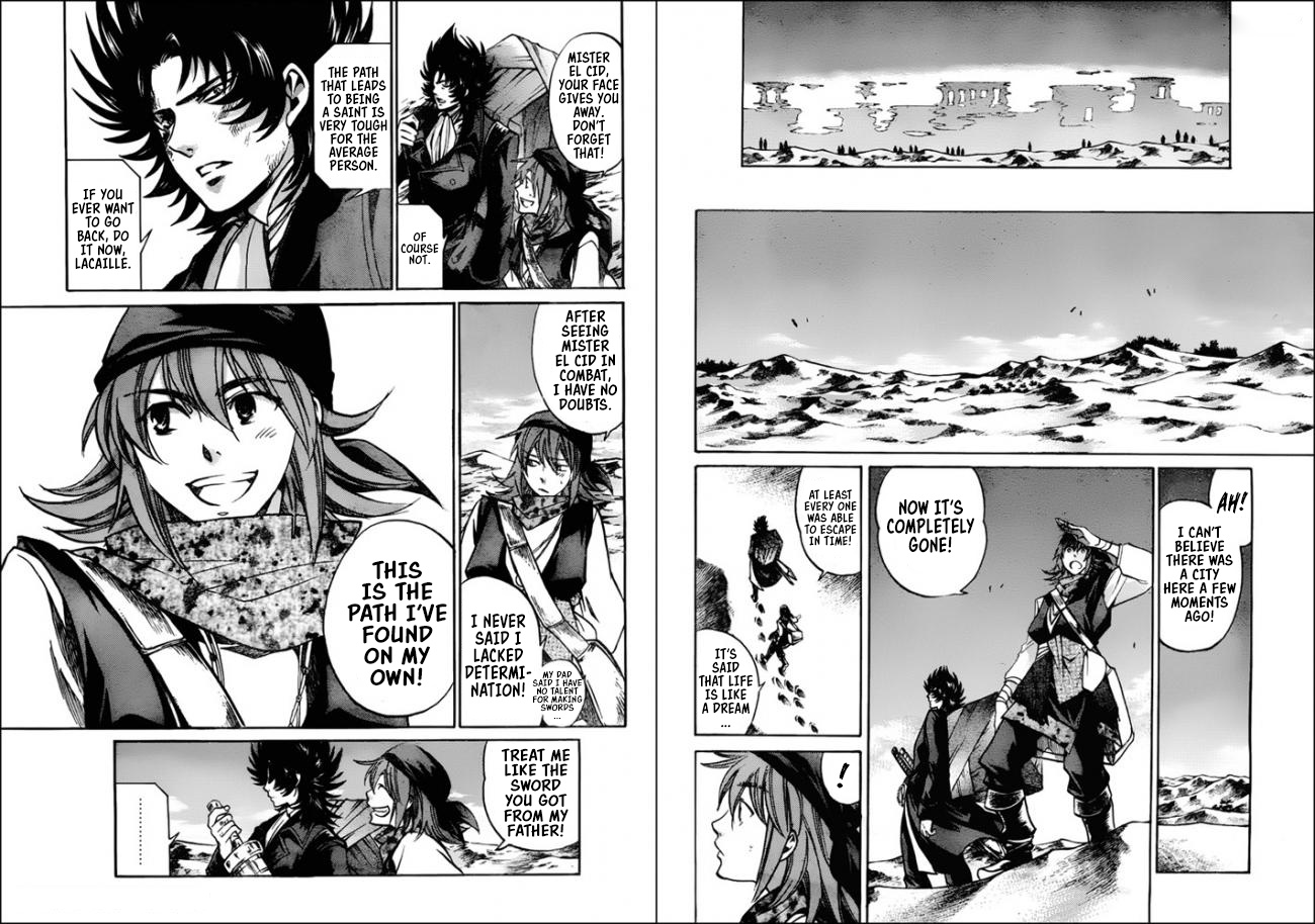 Saint Seiya - The Lost Canvas Gaiden - Vol.5 Chapter 9: Oxidized Sword