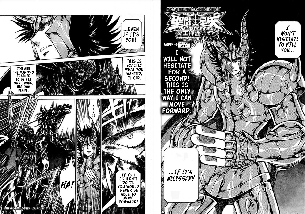 Saint Seiya - The Lost Canvas Gaiden - Vol.5 Chapter 7: Unsheathed Sword