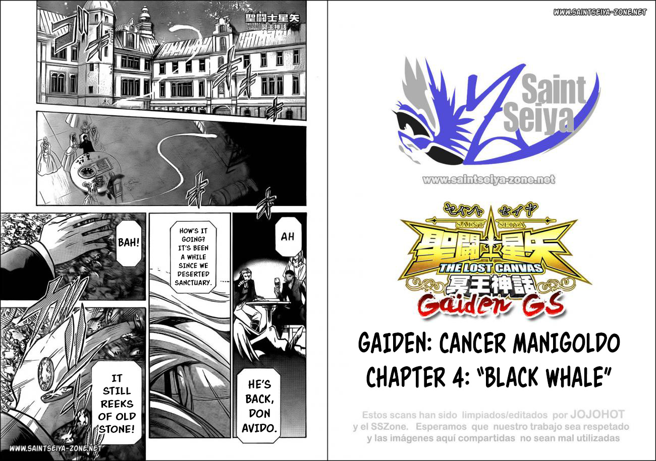 Saint Seiya - The Lost Canvas Gaiden - Vol.4 Chapter 4: Black Whale