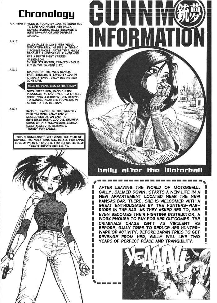 Battle Angel Alita Gaiden - Chapter 1: The Sonic Finger