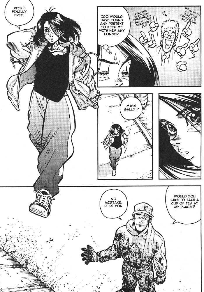 Battle Angel Alita Gaiden - Chapter 1: The Sonic Finger