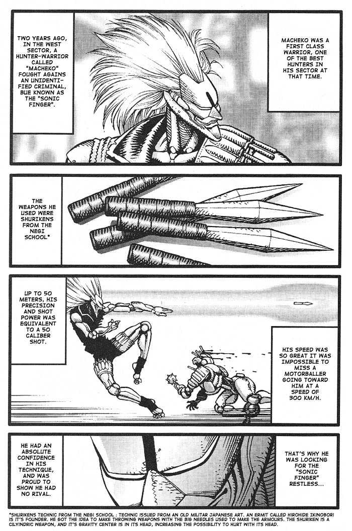 Battle Angel Alita Gaiden - Chapter 1: The Sonic Finger