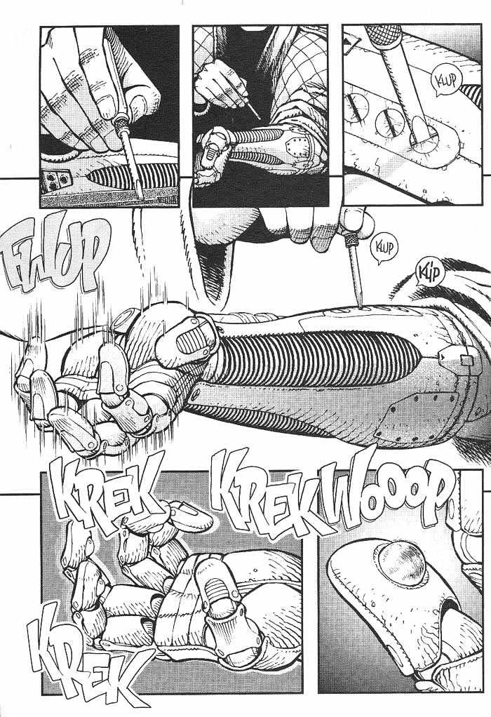 Battle Angel Alita Gaiden - Chapter 1: The Sonic Finger