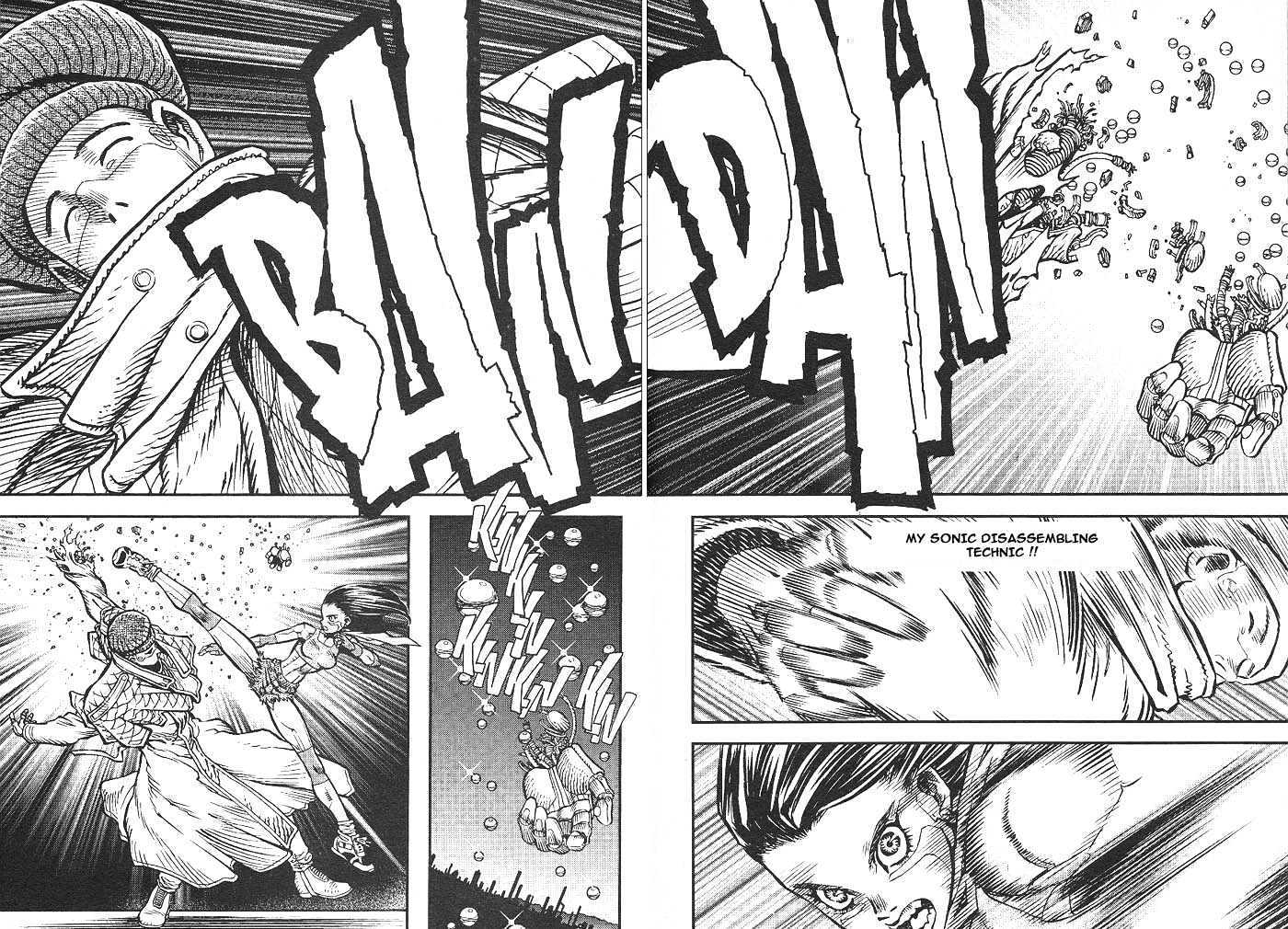 Battle Angel Alita Gaiden - Chapter 1: The Sonic Finger