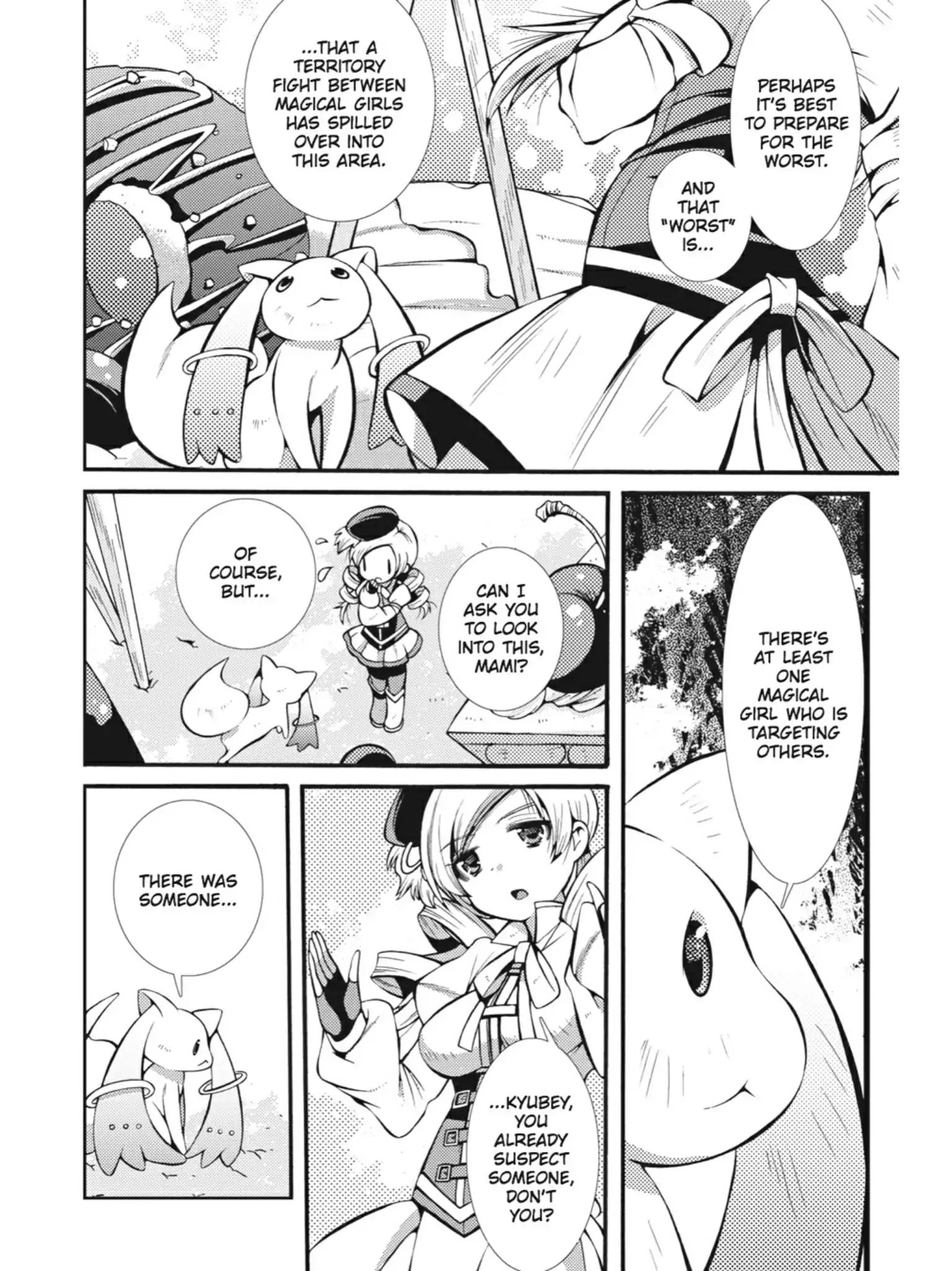 Puella Magi Oriko Magica: Sadness Prayer - Vol.3  Chapter 16: That's Why Onee-Chan Was Always Mad At Me!