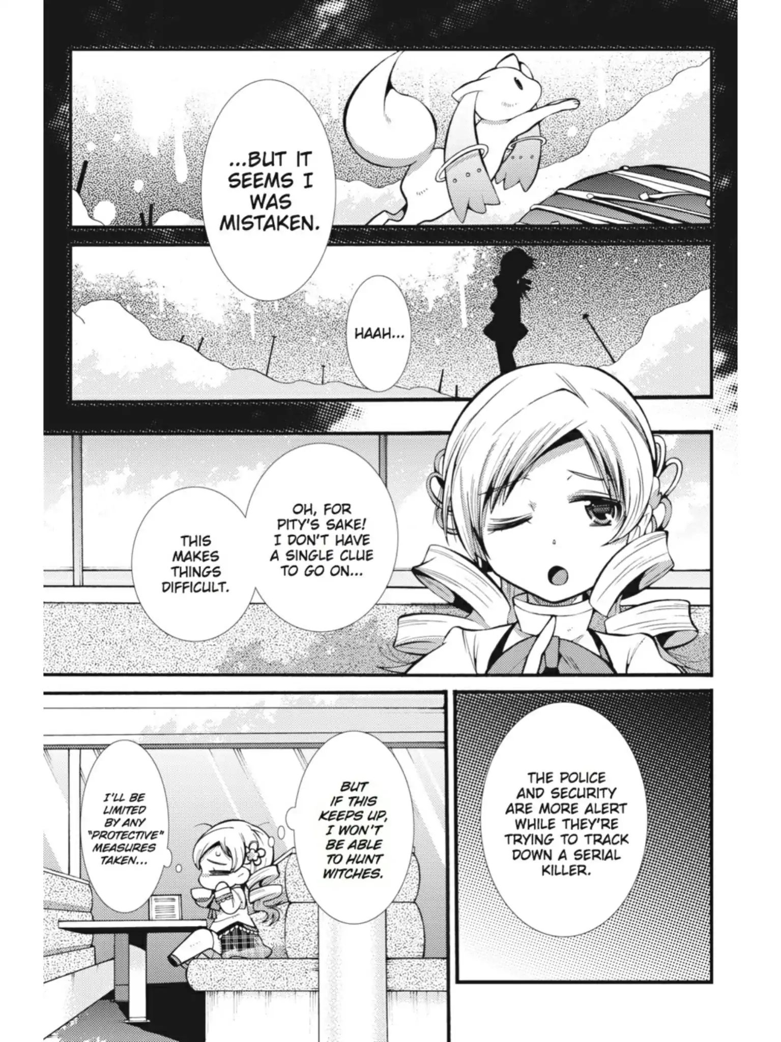 Puella Magi Oriko Magica: Sadness Prayer - Vol.3  Chapter 16: That's Why Onee-Chan Was Always Mad At Me!