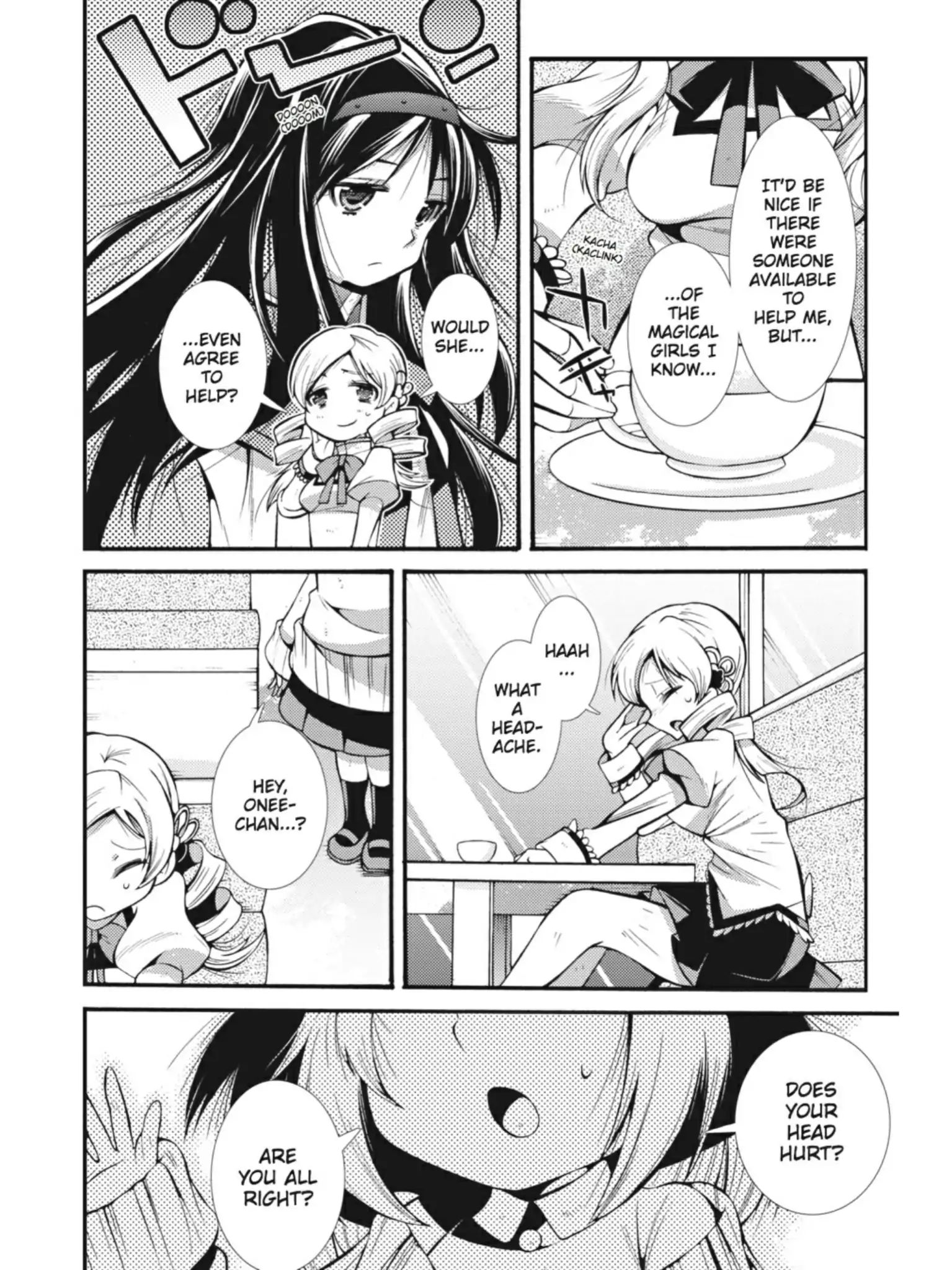 Puella Magi Oriko Magica: Sadness Prayer - Vol.3  Chapter 16: That's Why Onee-Chan Was Always Mad At Me!