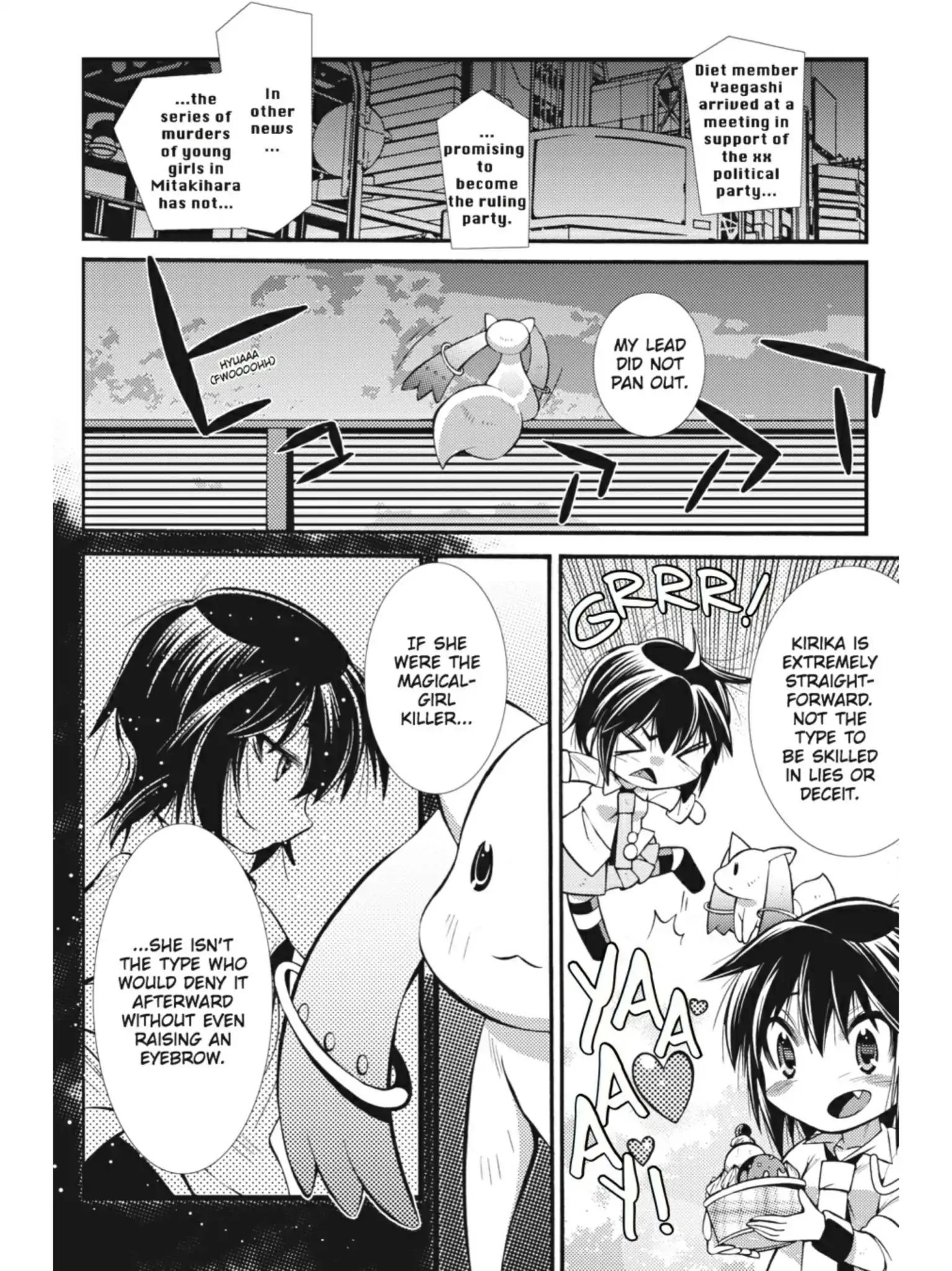 Puella Magi Oriko Magica: Sadness Prayer - Vol.3  Chapter 16: That's Why Onee-Chan Was Always Mad At Me!