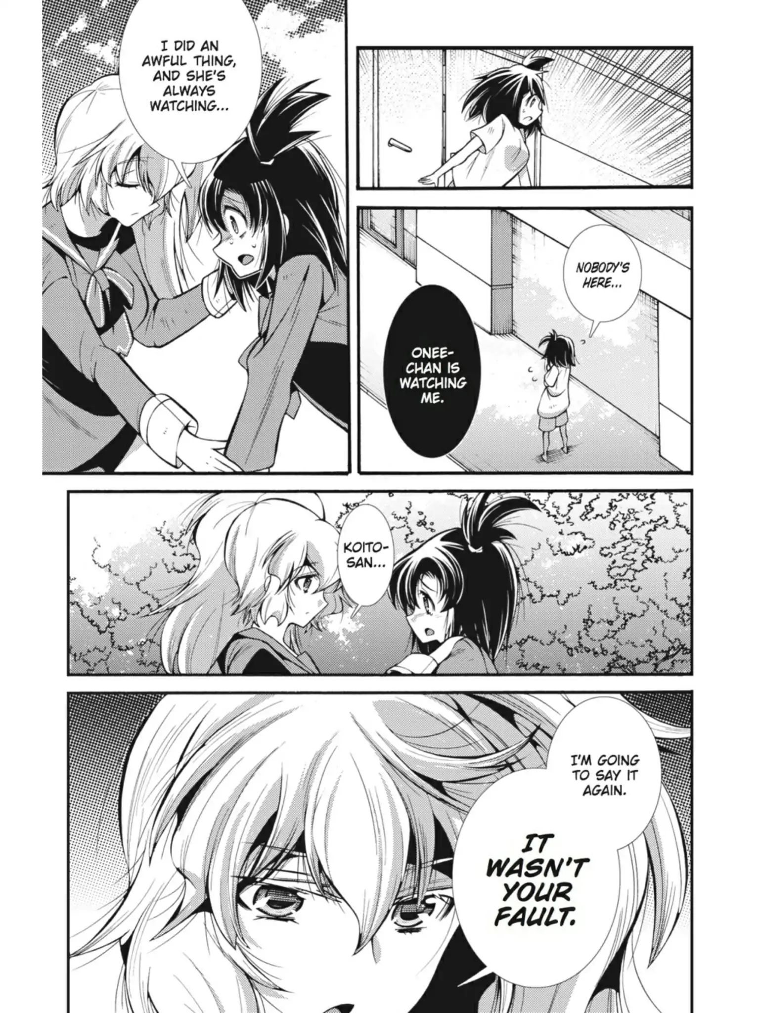 Puella Magi Oriko Magica: Sadness Prayer - Vol.3  Chapter 16: That's Why Onee-Chan Was Always Mad At Me!