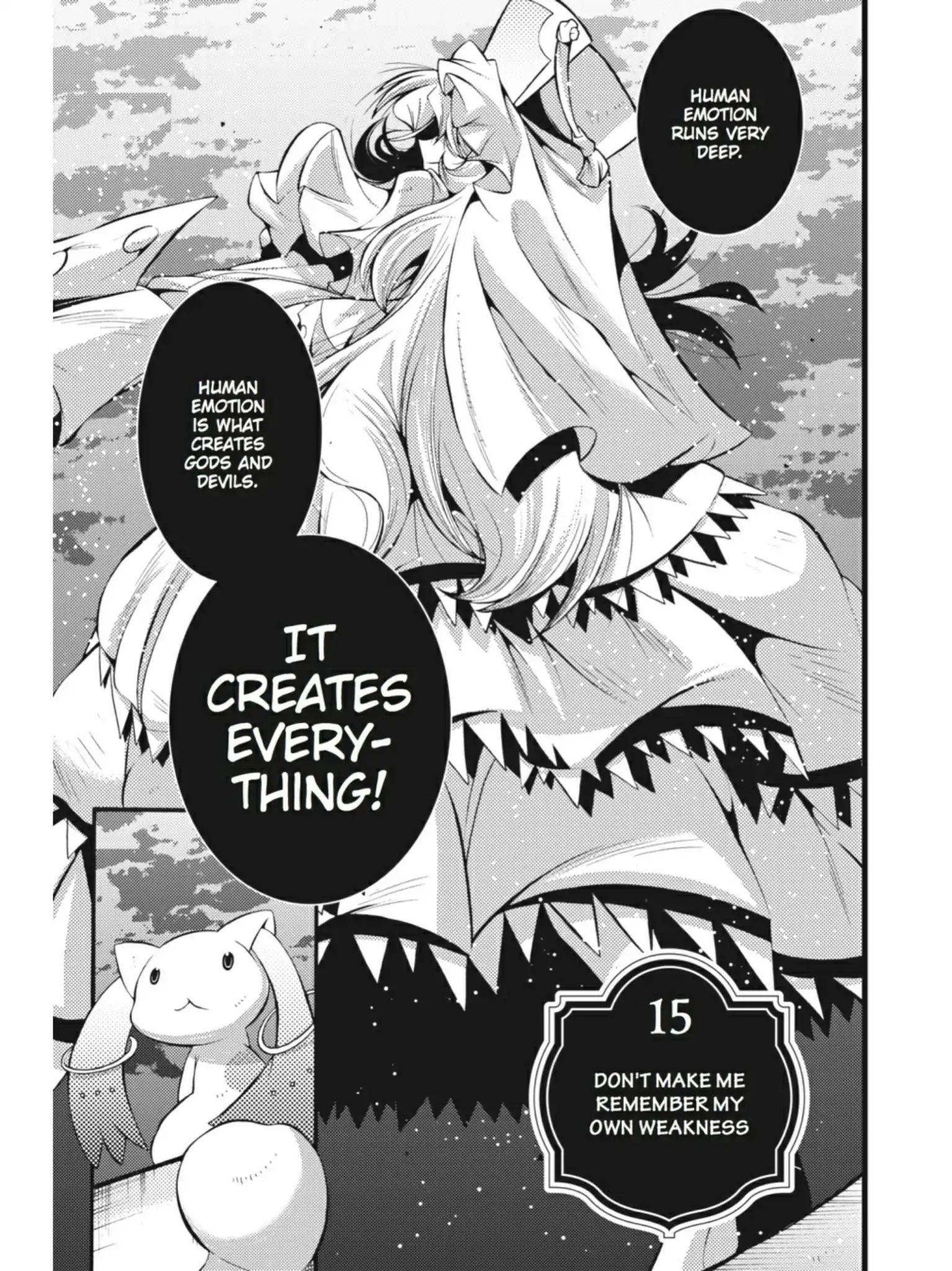 Puella Magi Oriko Magica: Sadness Prayer - Vol.3  Chapter 15: Don't Make Me Remember My Own Weakness