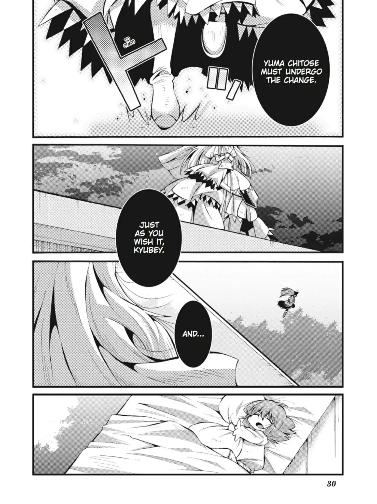 Puella Magi Oriko Magica: Sadness Prayer - Vol.3  Chapter 15: Don't Make Me Remember My Own Weakness