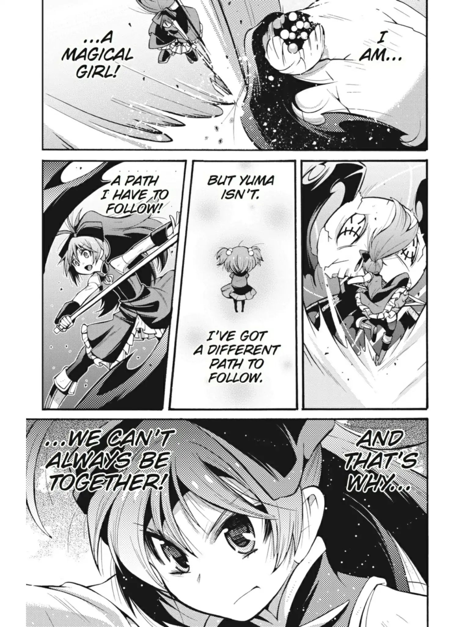 Puella Magi Oriko Magica: Sadness Prayer - Vol.3  Chapter 15: Don't Make Me Remember My Own Weakness