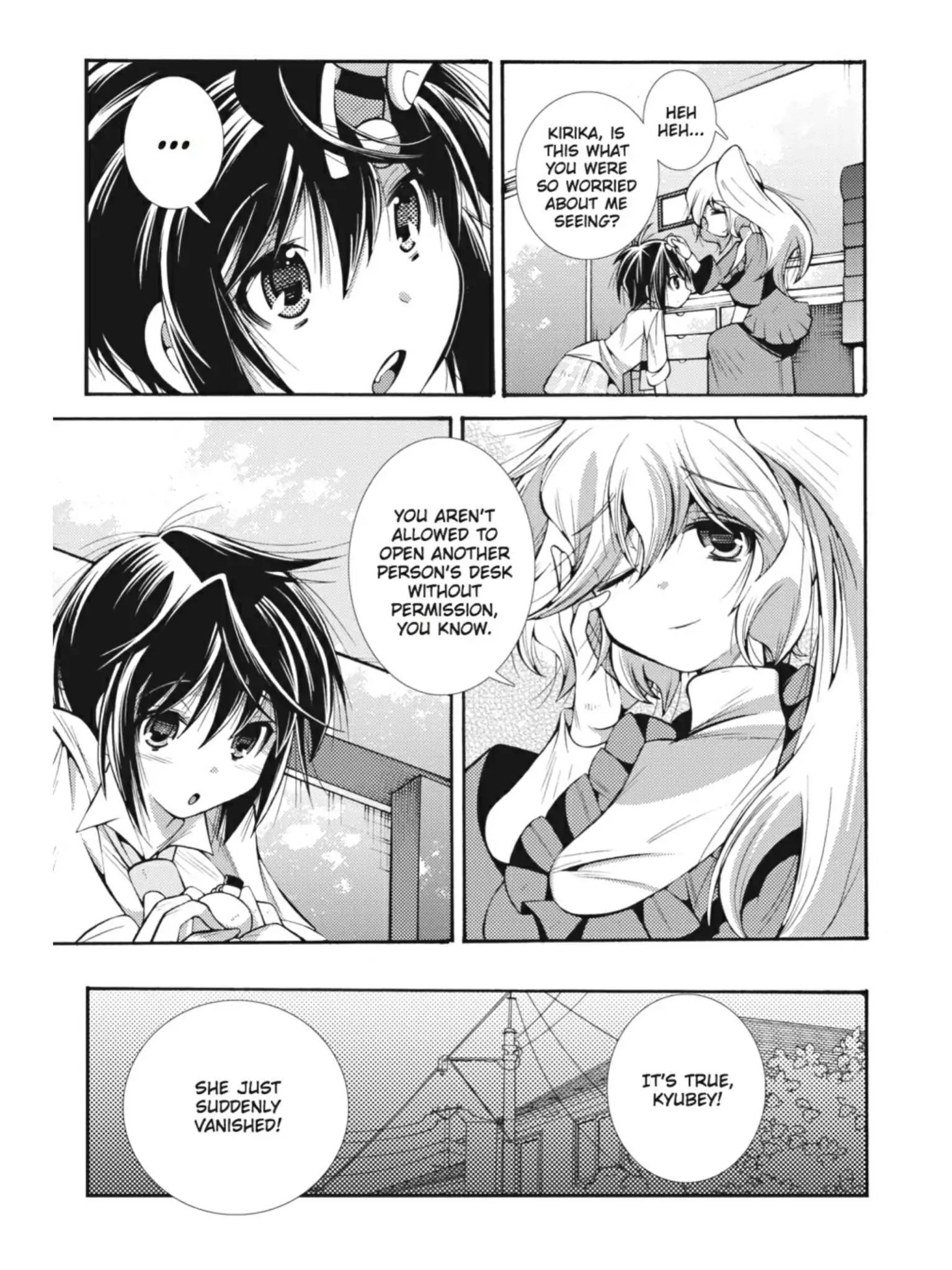 Puella Magi Oriko Magica: Sadness Prayer - Vol.3  Chapter 18: She Is Someone I Know Nothing Of