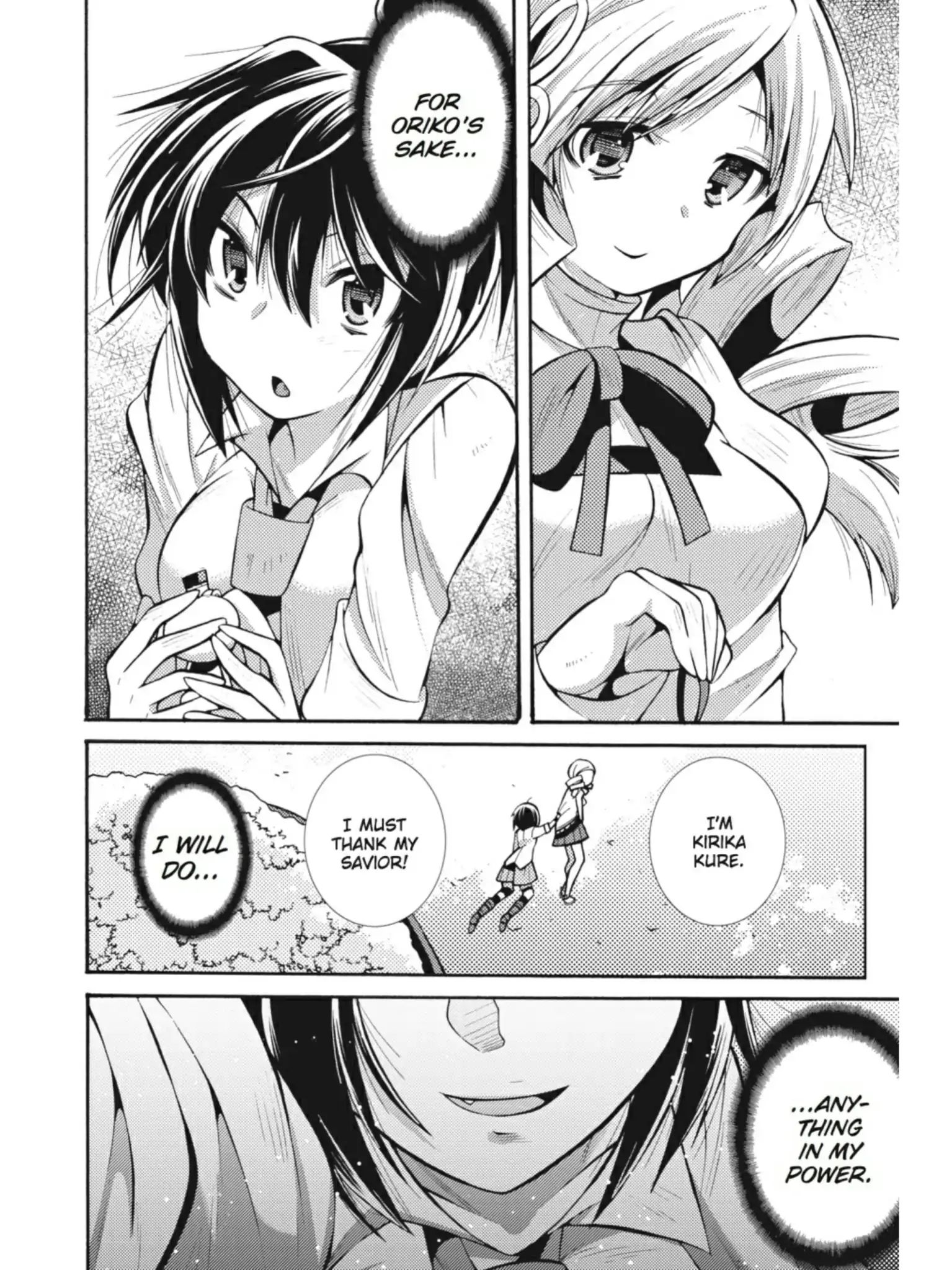 Puella Magi Oriko Magica: Sadness Prayer - Vol.3  Chapter 18: She Is Someone I Know Nothing Of