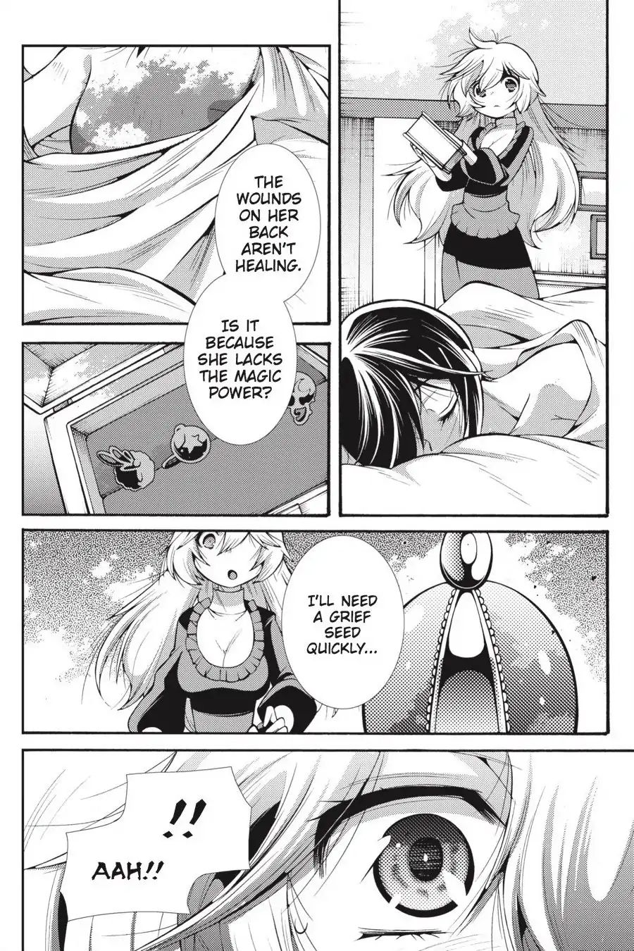 Puella Magi Oriko Magica: Sadness Prayer - Vol.4  Chapter 20: She Can't Say She's Sorry