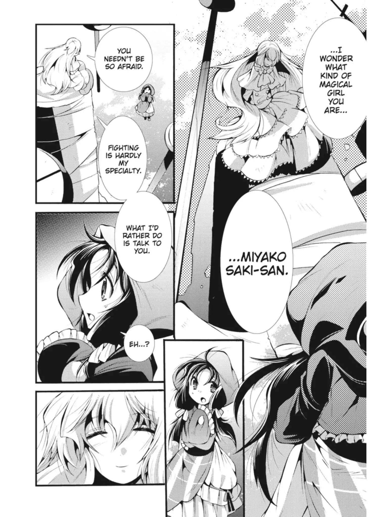 Puella Magi Oriko Magica: Sadness Prayer - Vol.2 Chapter 11: I Was Doing My Best To Be A Good Girl