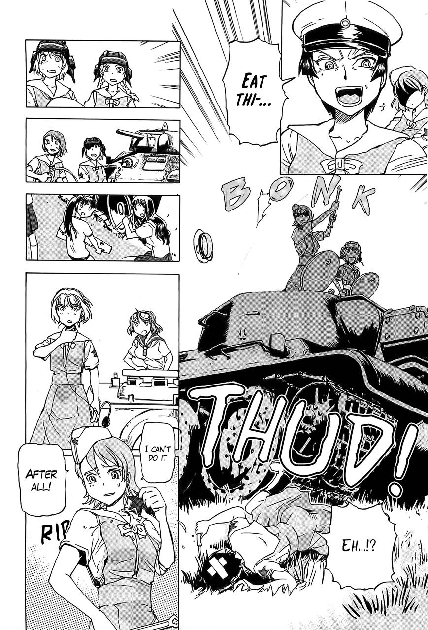 Sailor Fuku To Juusensha - Chapter 18 : Let S Settle This! The Strongest Tank Riders In Kanto!!