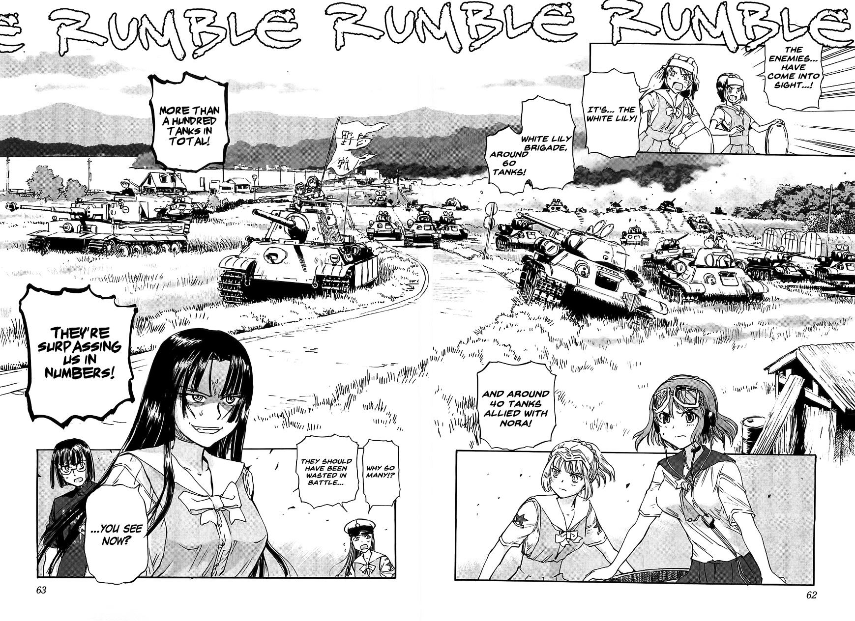 Sailor Fuku To Juusensha - Chapter 18 : Let S Settle This! The Strongest Tank Riders In Kanto!!