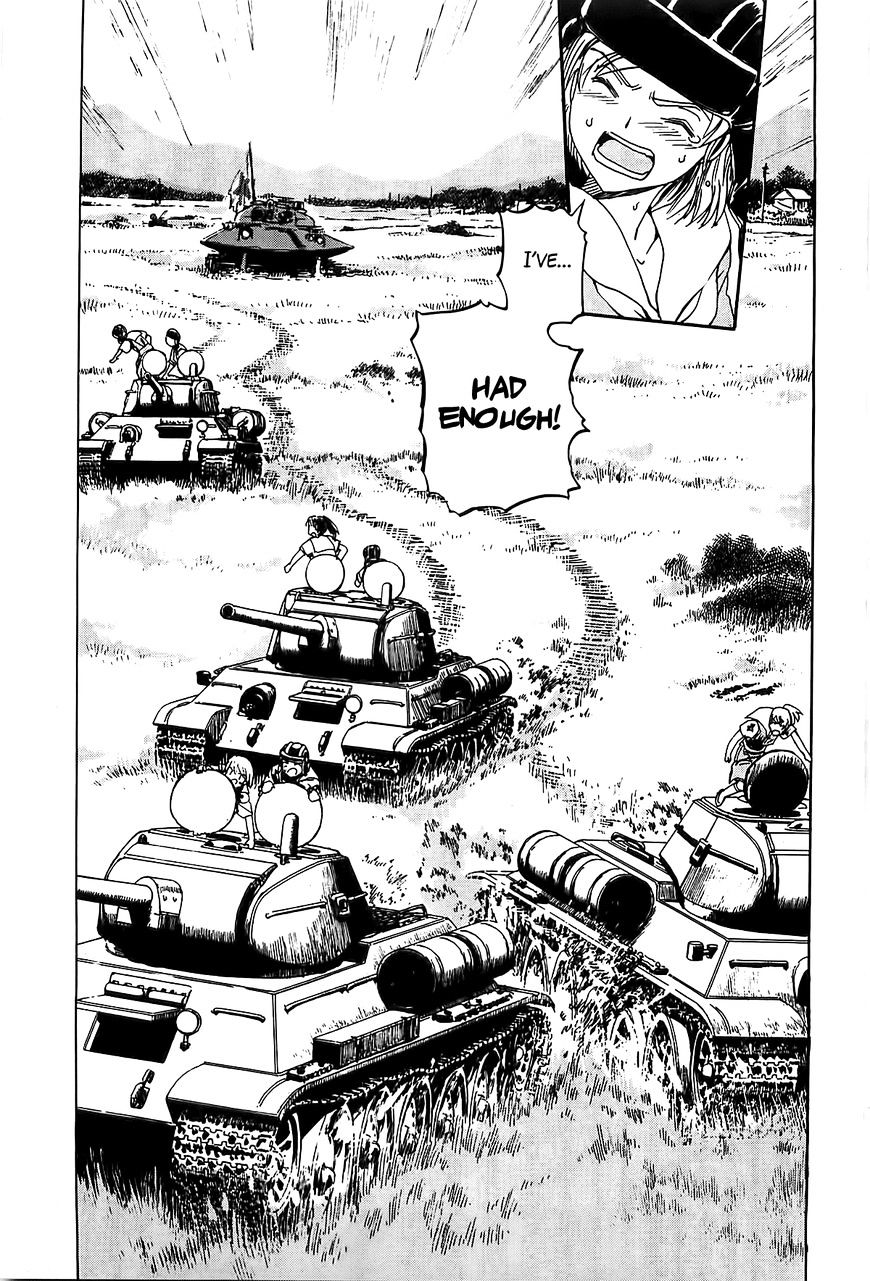 Sailor Fuku To Juusensha - Chapter 18 : Let S Settle This! The Strongest Tank Riders In Kanto!!