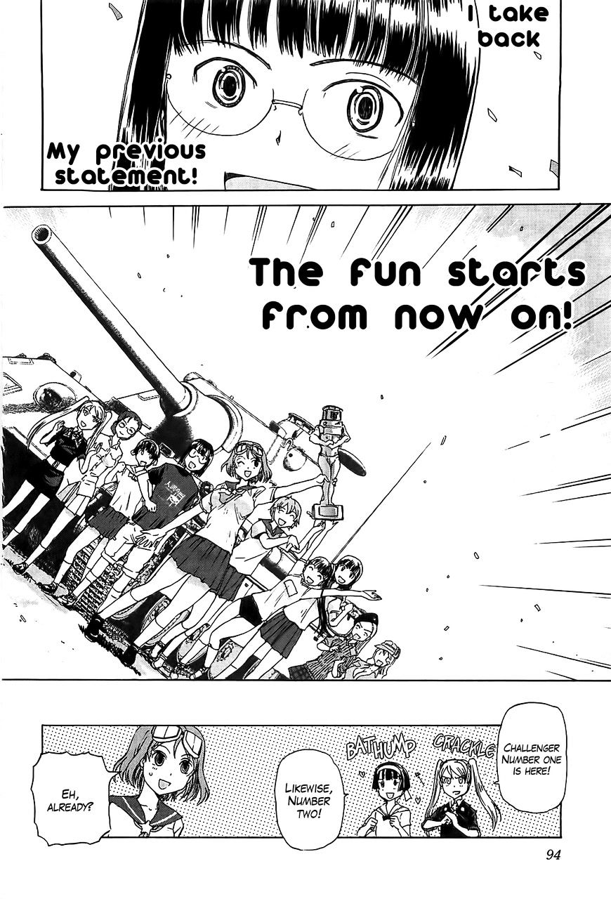 Sailor Fuku To Juusensha - Chapter 18 : Let S Settle This! The Strongest Tank Riders In Kanto!!