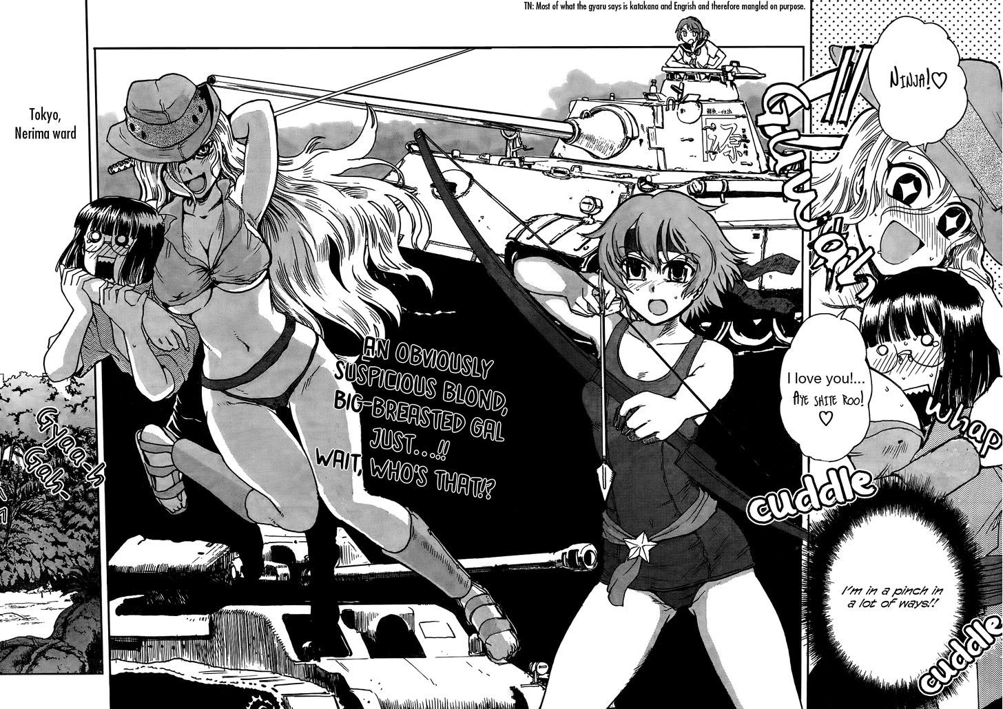 Sailor Fuku To Juusensha - Vol.3 Chapter 9 : Do The Ninjitsu! She S The One-Woman Army In A School Swimsuit