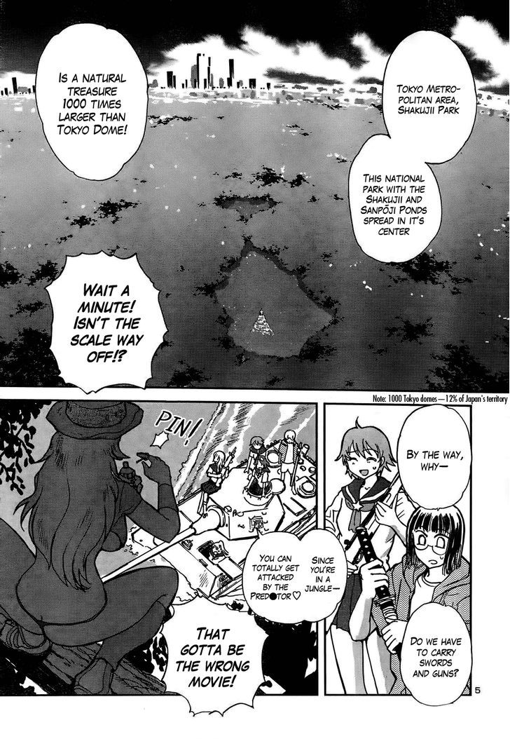 Sailor Fuku To Juusensha - Vol.3 Chapter 9 : Do The Ninjitsu! She S The One-Woman Army In A School Swimsuit