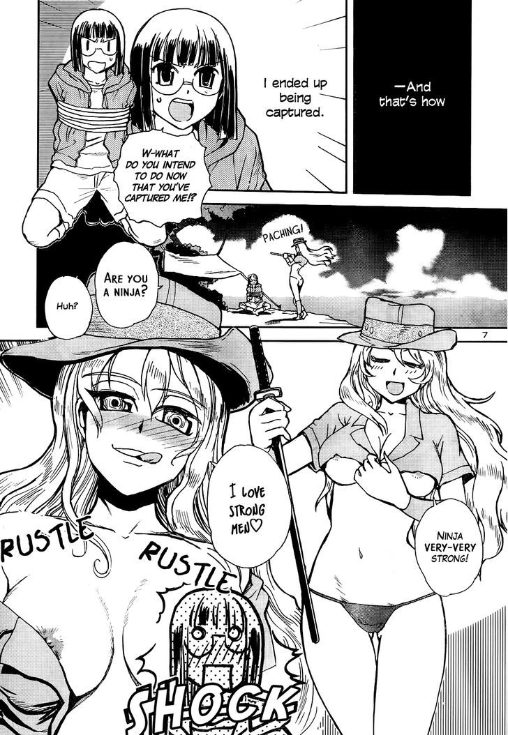 Sailor Fuku To Juusensha - Vol.3 Chapter 9 : Do The Ninjitsu! She S The One-Woman Army In A School Swimsuit