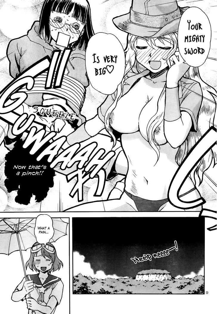 Sailor Fuku To Juusensha - Vol.3 Chapter 9 : Do The Ninjitsu! She S The One-Woman Army In A School Swimsuit