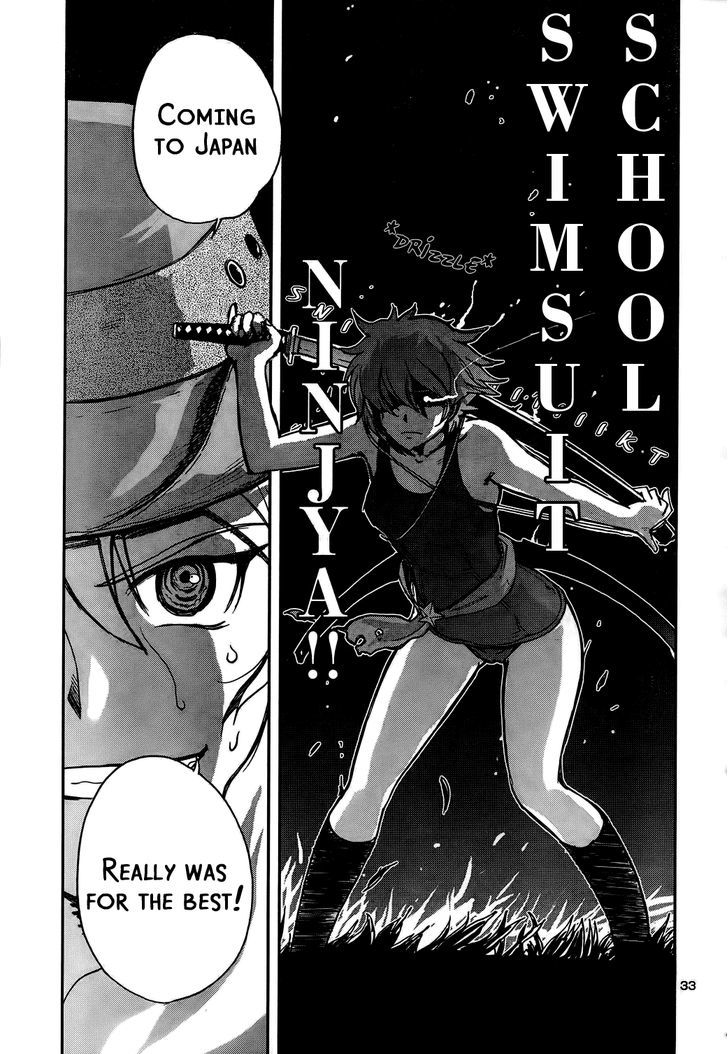 Sailor Fuku To Juusensha - Vol.3 Chapter 9 : Do The Ninjitsu! She S The One-Woman Army In A School Swimsuit