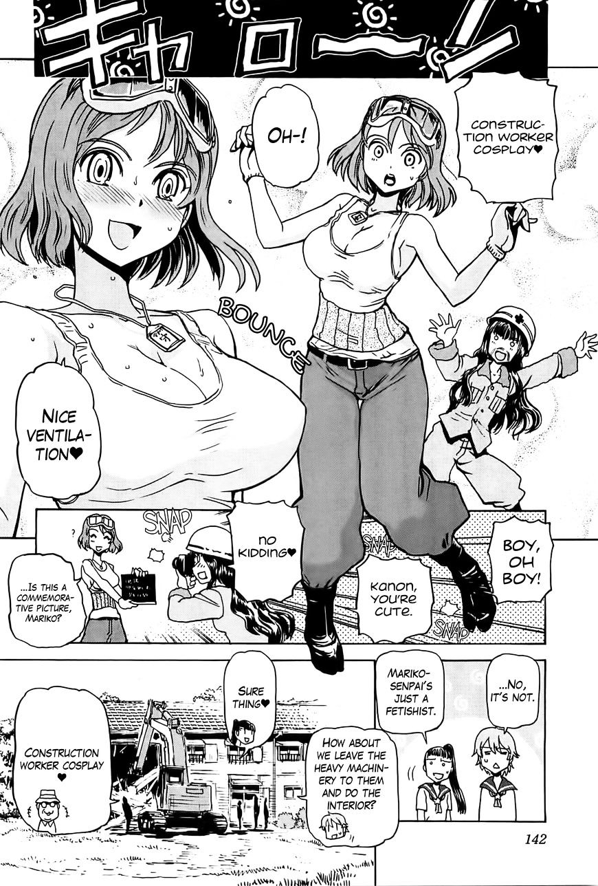 Sailor Fuku To Juusensha - Chapter 20 : “Renovate! The Story Of A Clubhouse Construction And 4,5 Tatami Ro...