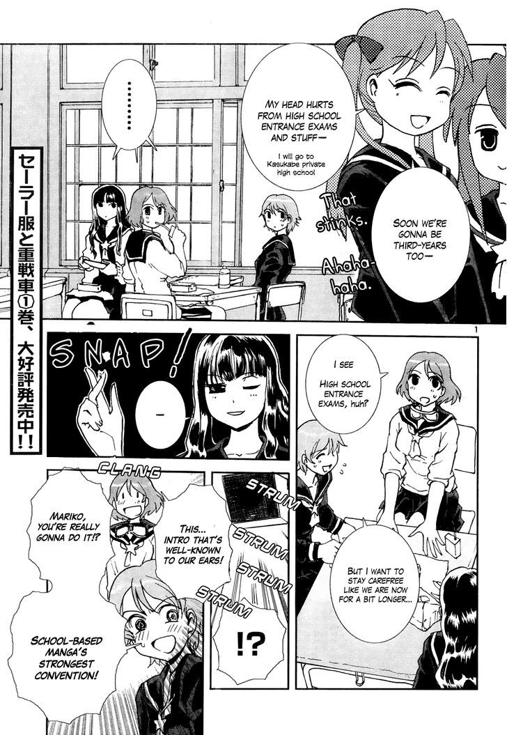 Sailor Fuku To Juusensha - Vol.2 Chapter 7 : Let S Recruit! Our New Club Member Is A Beautiful Idol!