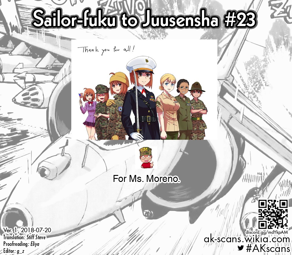 Sailor Fuku To Juusensha - Chapter 23: Inherit! Grandfather S Gallant(?) Figure And A Friend Fro...