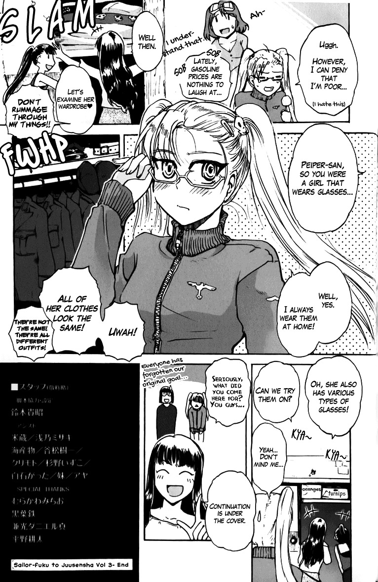 Sailor Fuku To Juusensha - Vol.3 Chapter 12+12.5 : Make A Comeback! The Limelight Of The Crossdressing Boy! + Bonus:“...