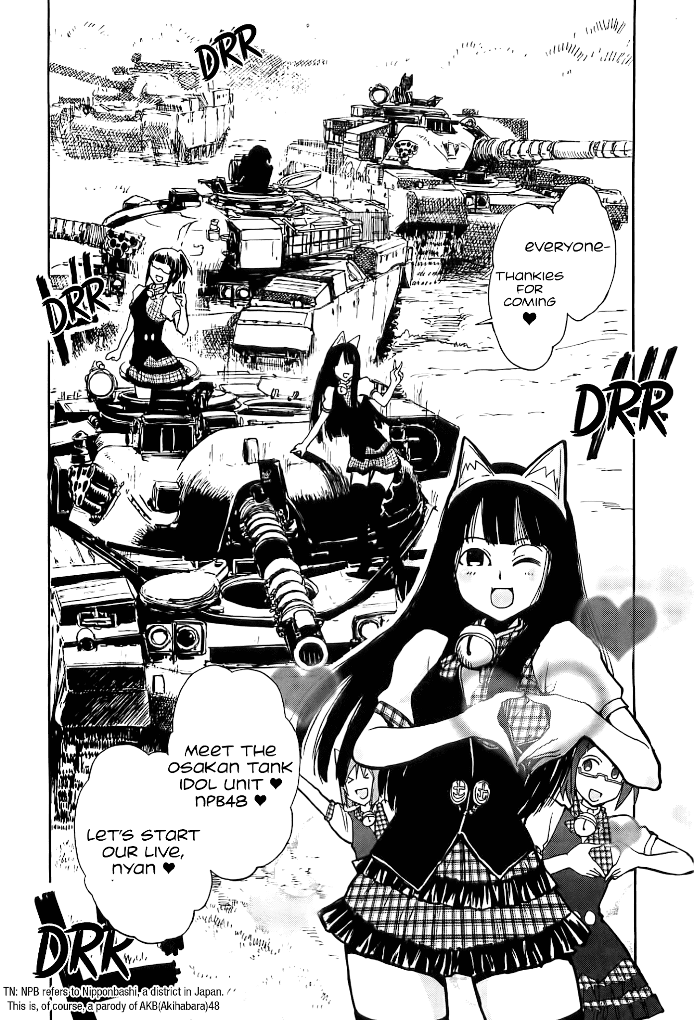 Sailor Fuku To Juusensha - Chapter 25: See It Through! The Strongest Tank Brigade In Osaka