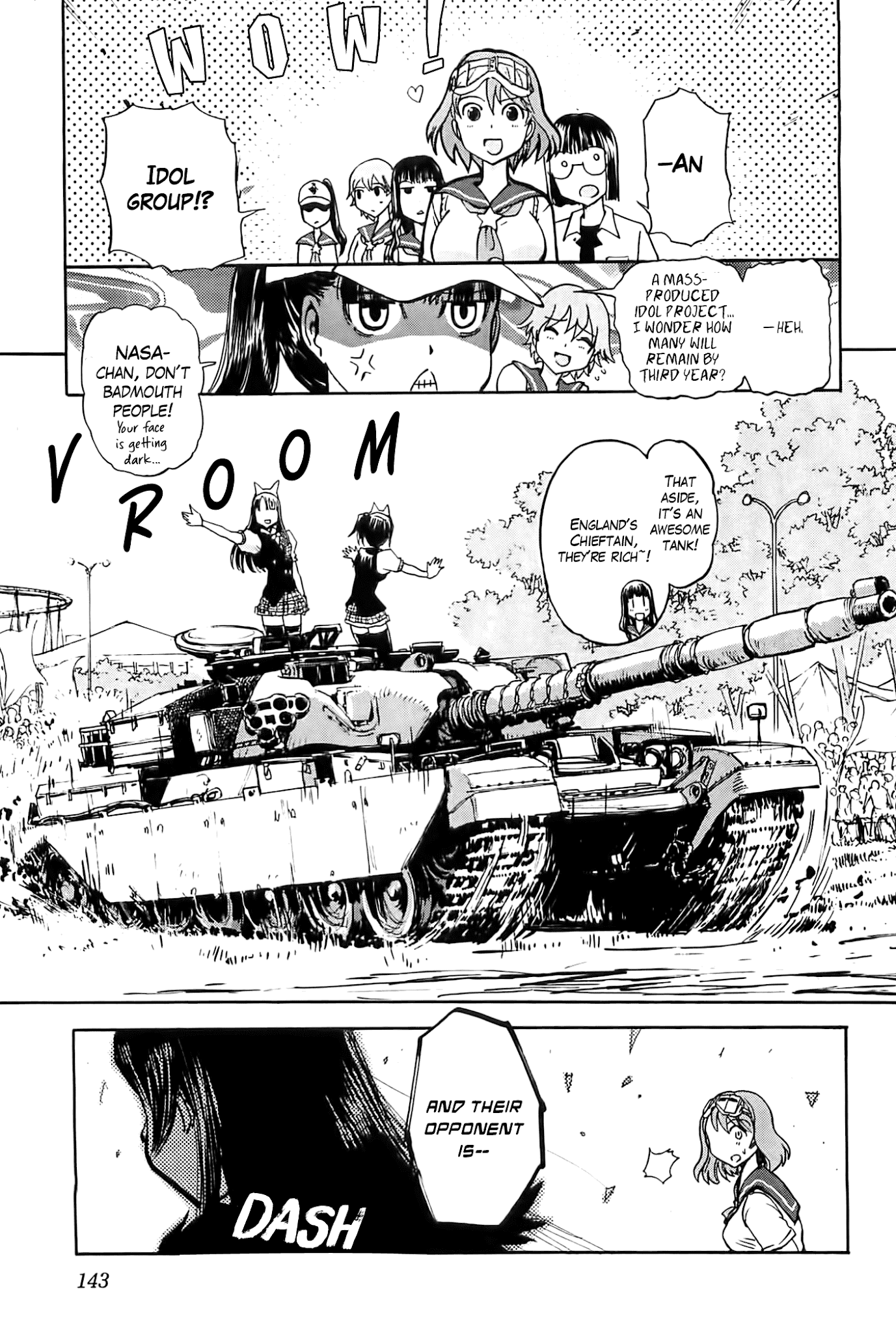 Sailor Fuku To Juusensha - Chapter 25: See It Through! The Strongest Tank Brigade In Osaka