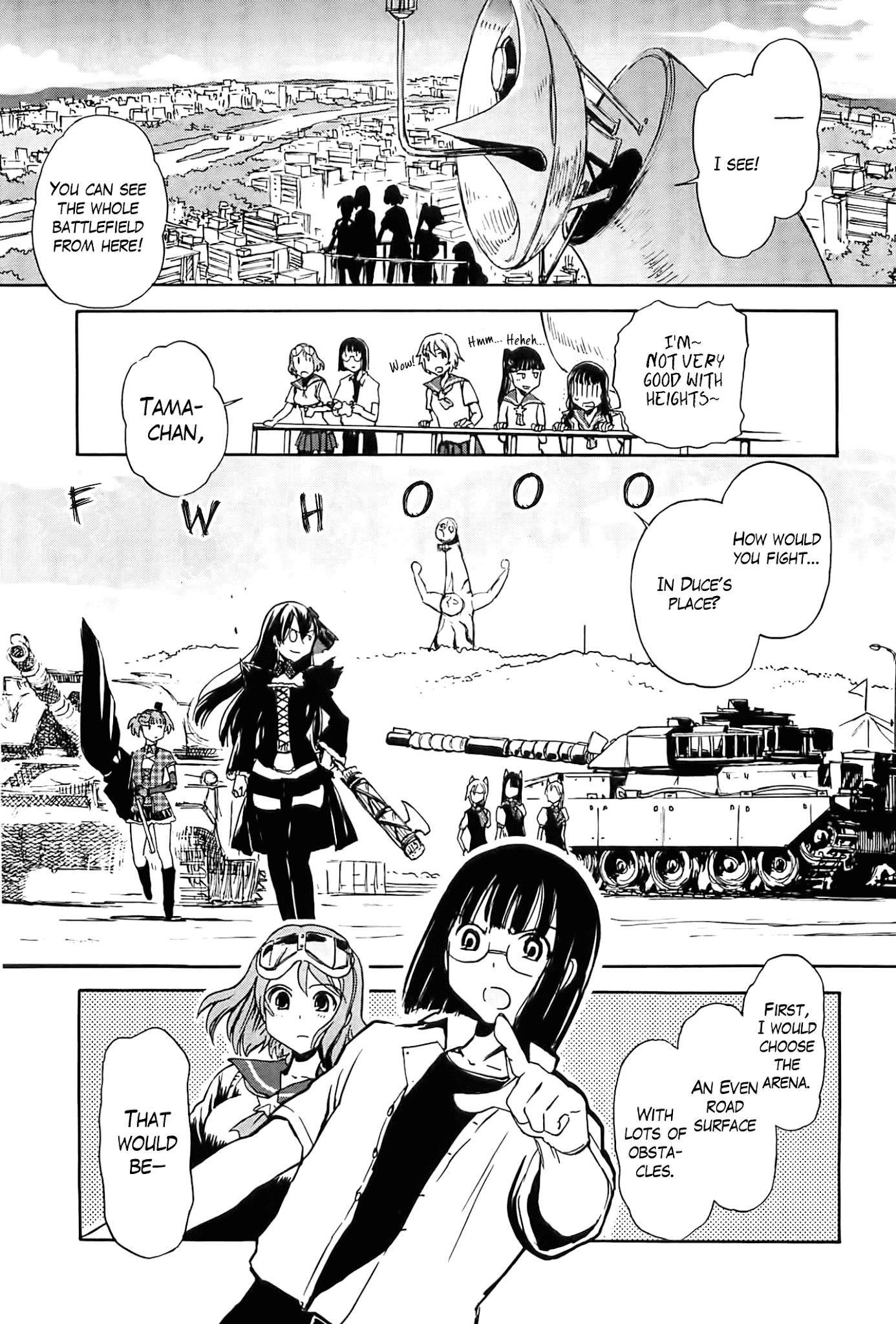 Sailor Fuku To Juusensha - Chapter 25: See It Through! The Strongest Tank Brigade In Osaka